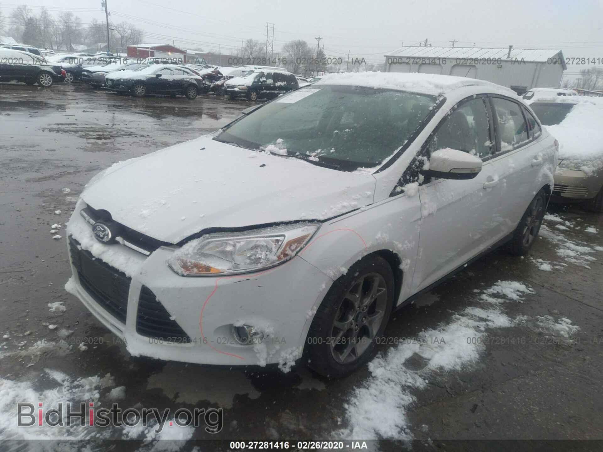 2014 FORD FOCUS - VIN: 1FADP3F23EL405983 - Фото 2