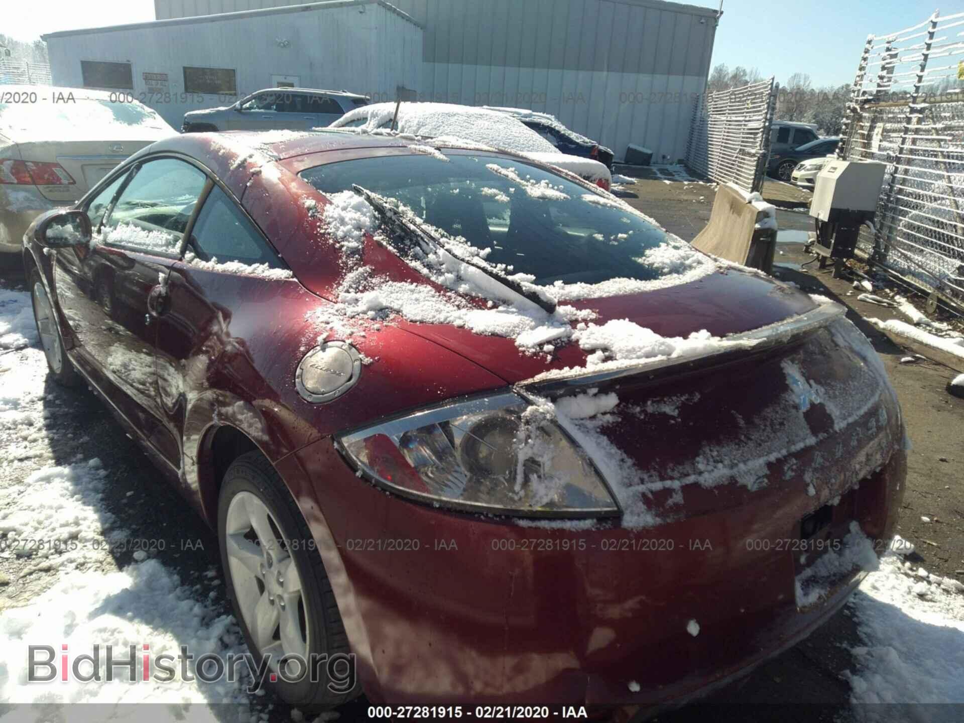 2006 MITSUBISHI ECLIPSE - VIN: 4A3AK24F66E028547 - Фото 3