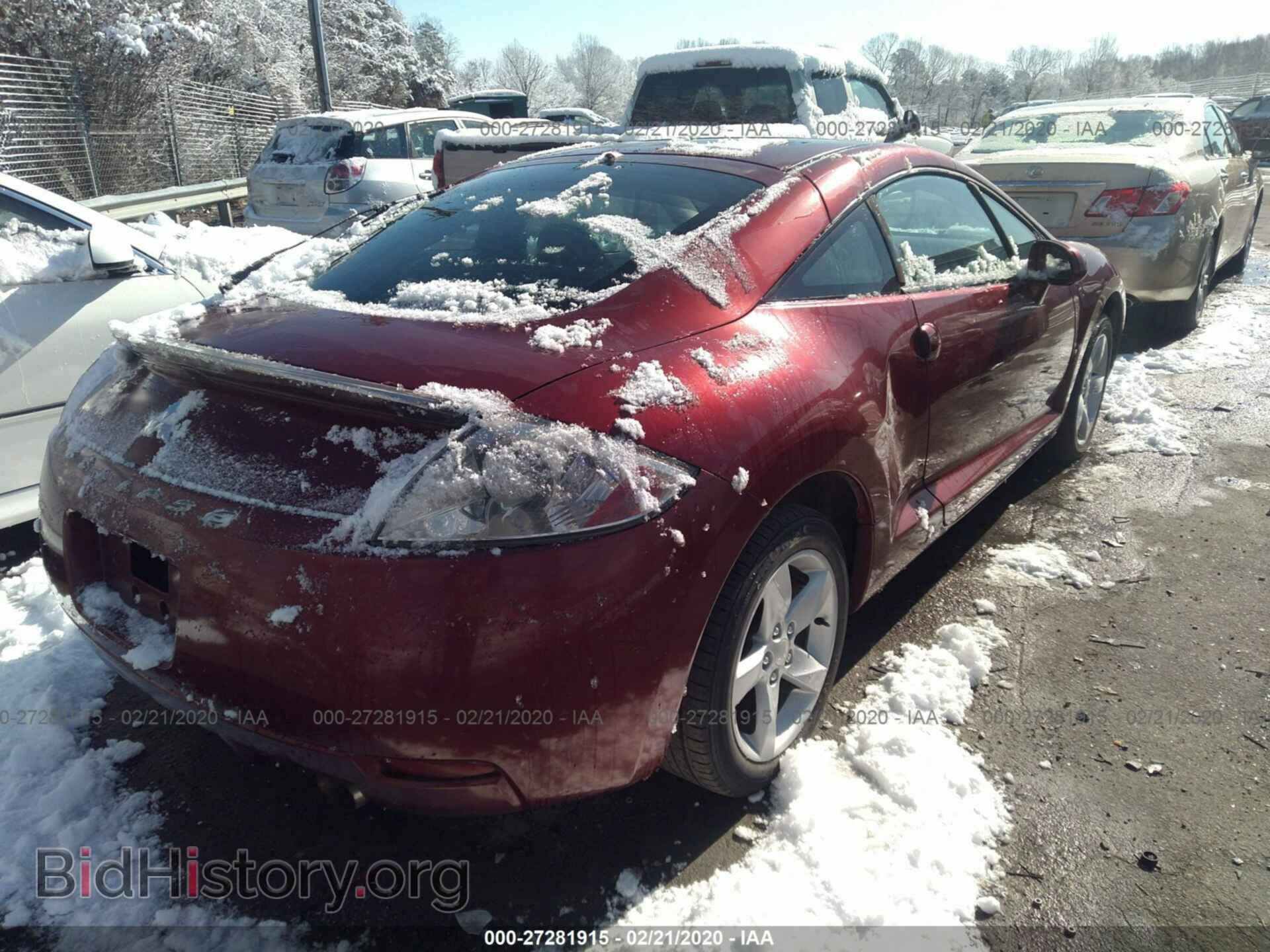 2006 MITSUBISHI ECLIPSE - VIN: 4A3AK24F66E028547 - Фото 4