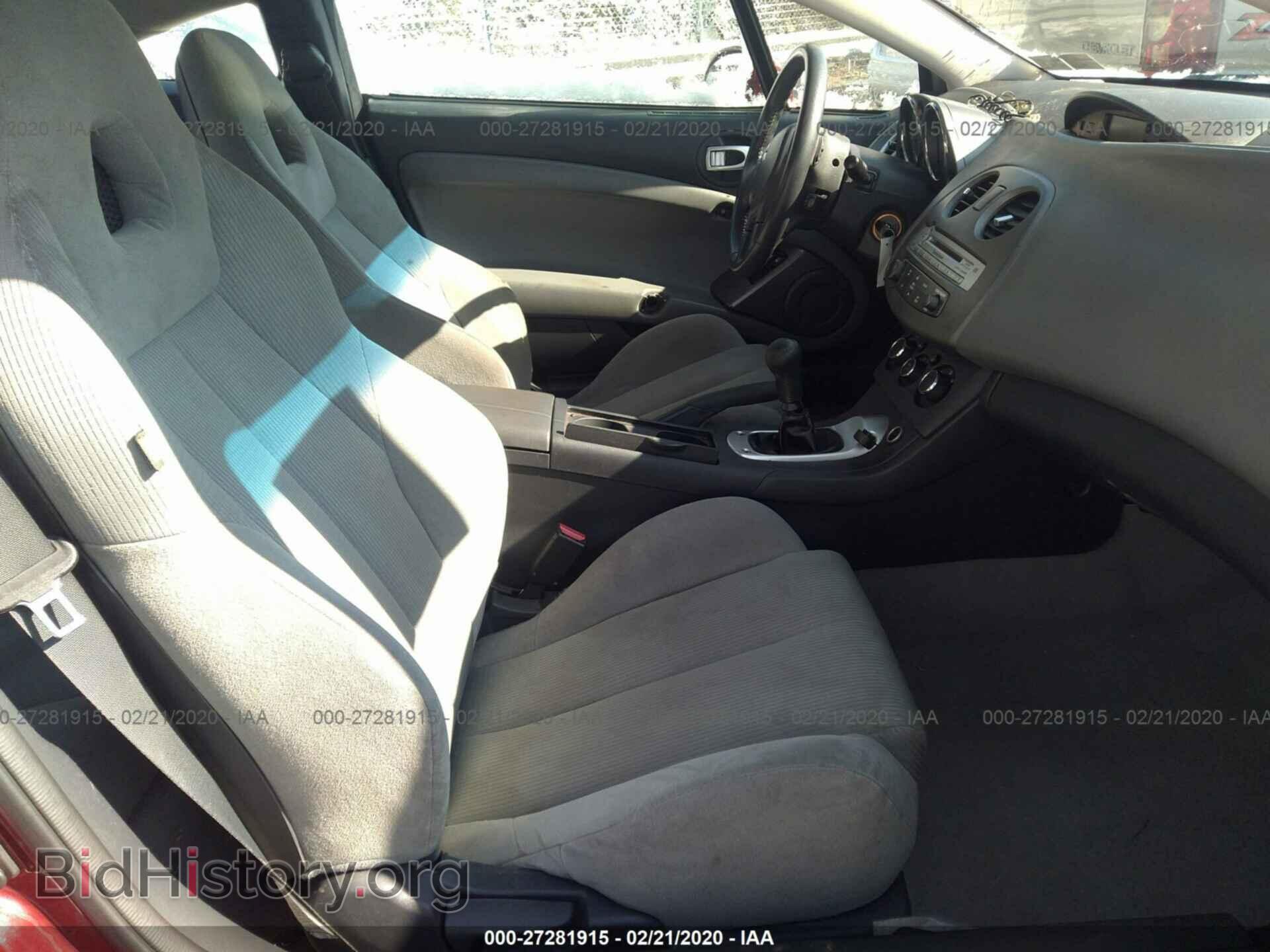 2006 MITSUBISHI ECLIPSE - VIN: 4A3AK24F66E028547 - Фото 5