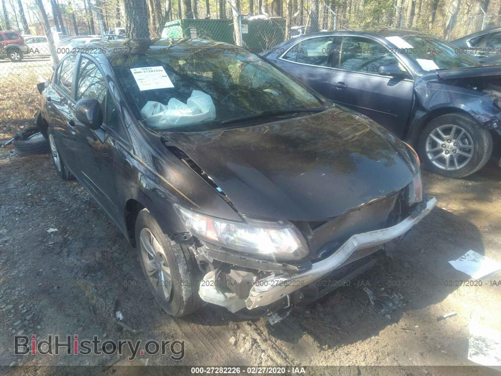 Фотография 2HGFB2F59DH584002 - HONDA CIVIC 2013