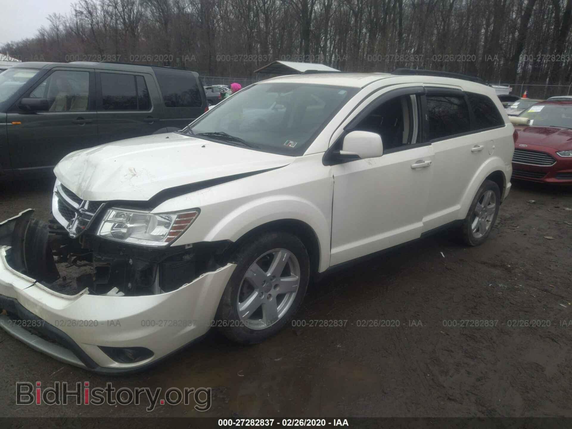 2012 DODGE JOURNEY - VIN: 3C4PDCBG9CT395737 - Фото 2