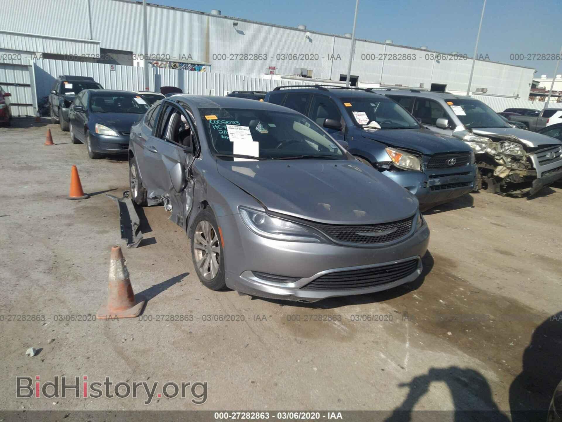Фотография 1C3CCCAB1FN594281 - CHRYSLER 200 2015