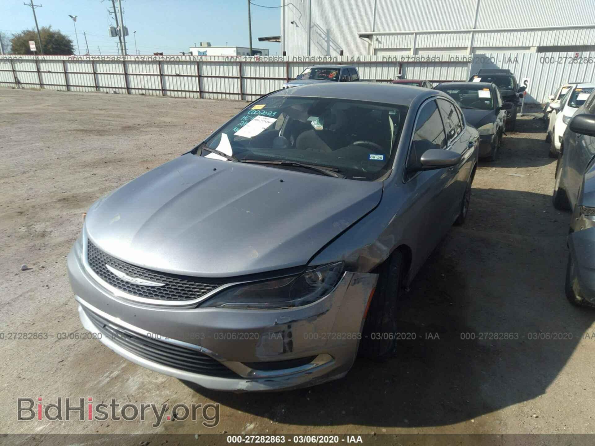2015 CHRYSLER 200 - VIN: 1C3CCCAB1FN594281 - Фото 2