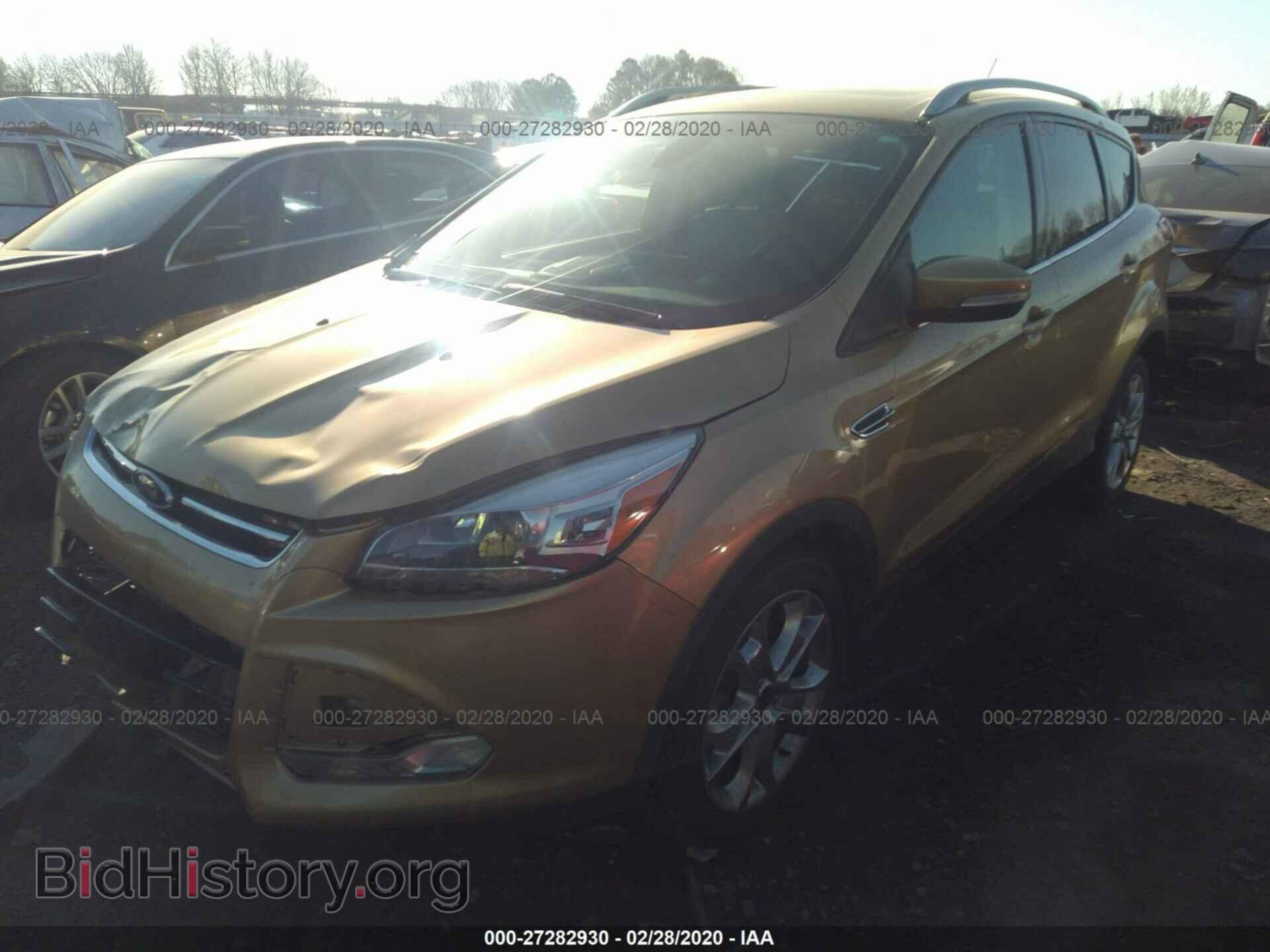 2014 FORD ESCAPE - VIN: 1FMCU0J91EUC67335 - Фото 2