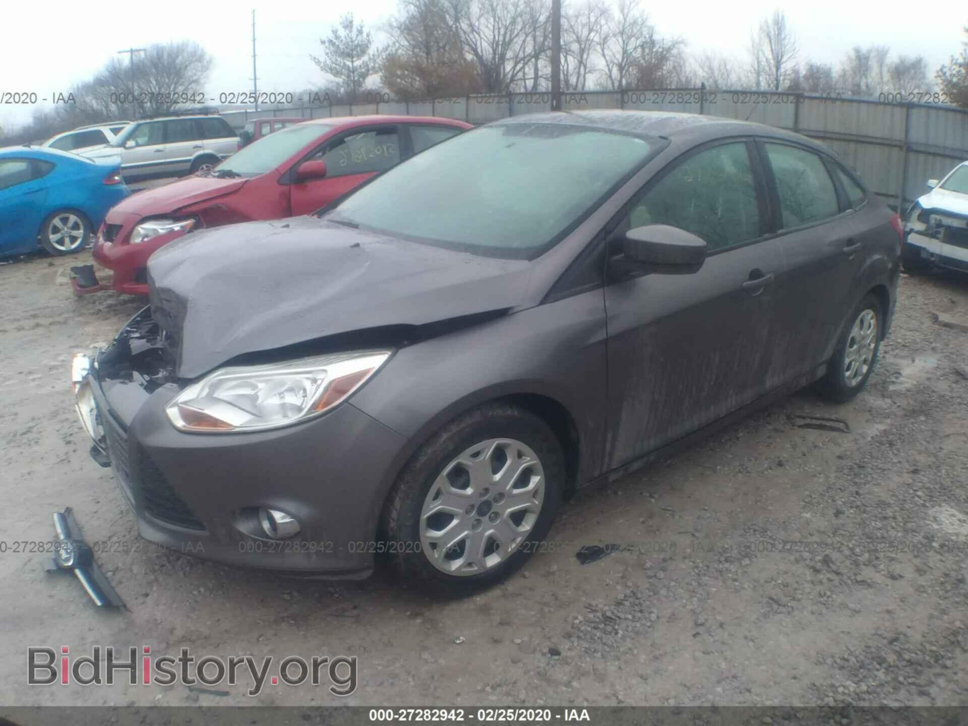 2012 FORD FOCUS - VIN: 1FAHP3F23CL192192 - Фото 2
