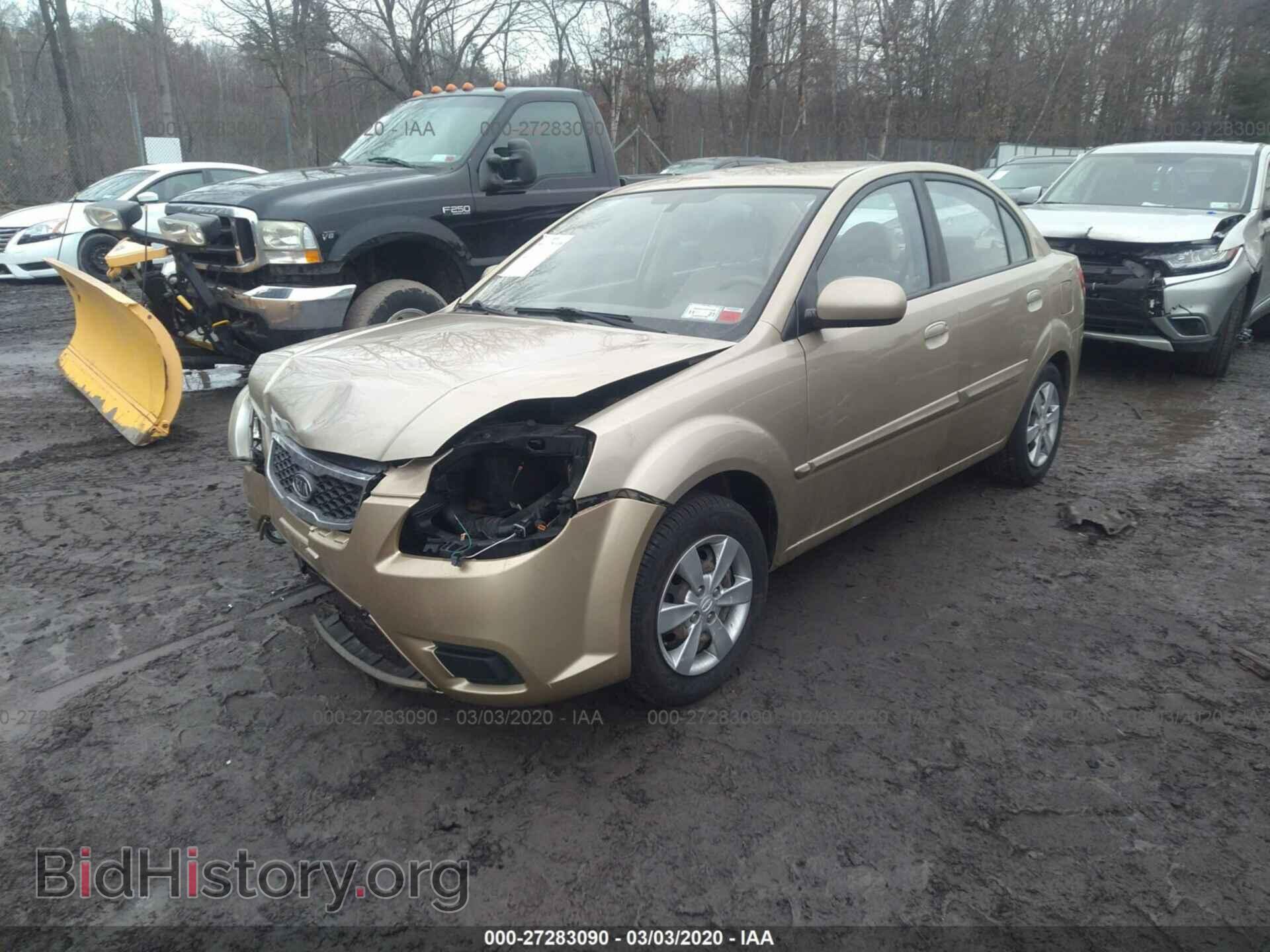 2011 KIA RIO - VIN: KNADH4A36B6952931 - Фото 2