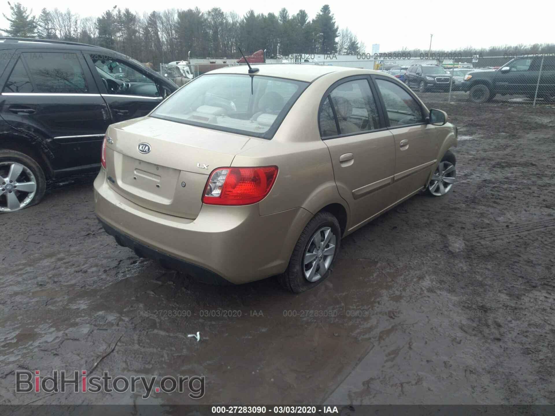 2011 KIA RIO - VIN: KNADH4A36B6952931 - Фото 4
