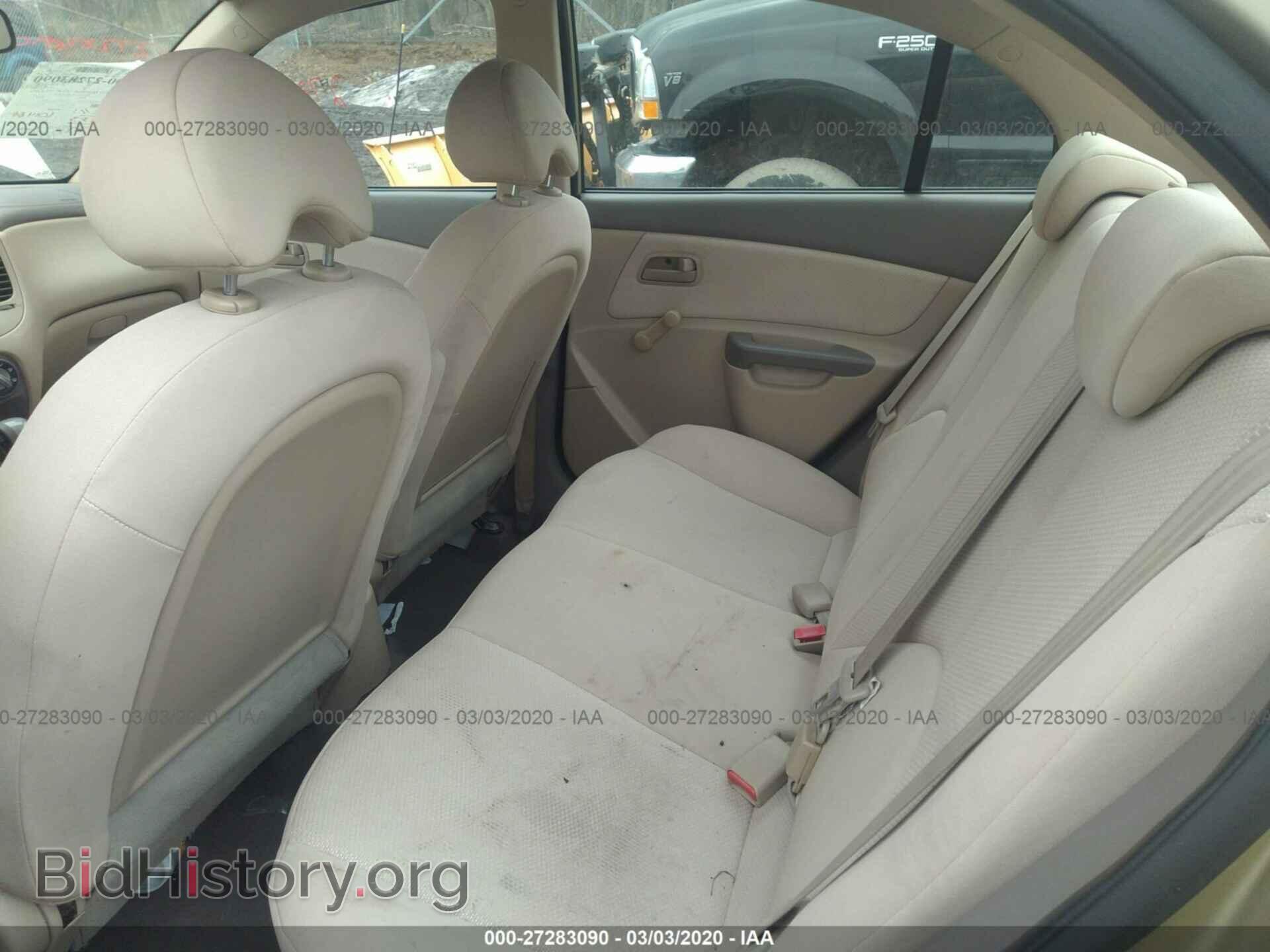 2011 KIA RIO - VIN: KNADH4A36B6952931 - Фото 8