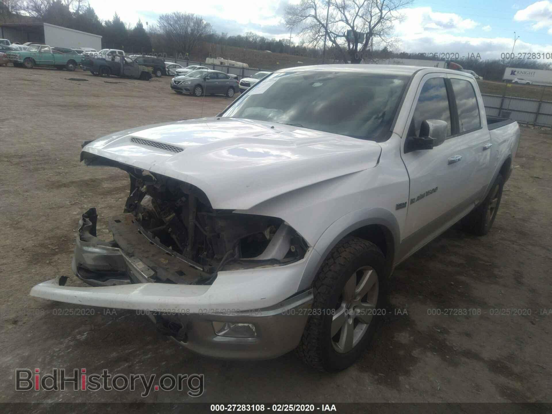 2012 DODGE RAM 1500 - VIN: 1C6RD7NT7CS109997 - Фото 2
