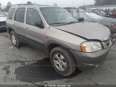 2001 Mazda TRIBUTE LX/ES, бежевый — VIN 4F2YU08191KM34265, IAAI