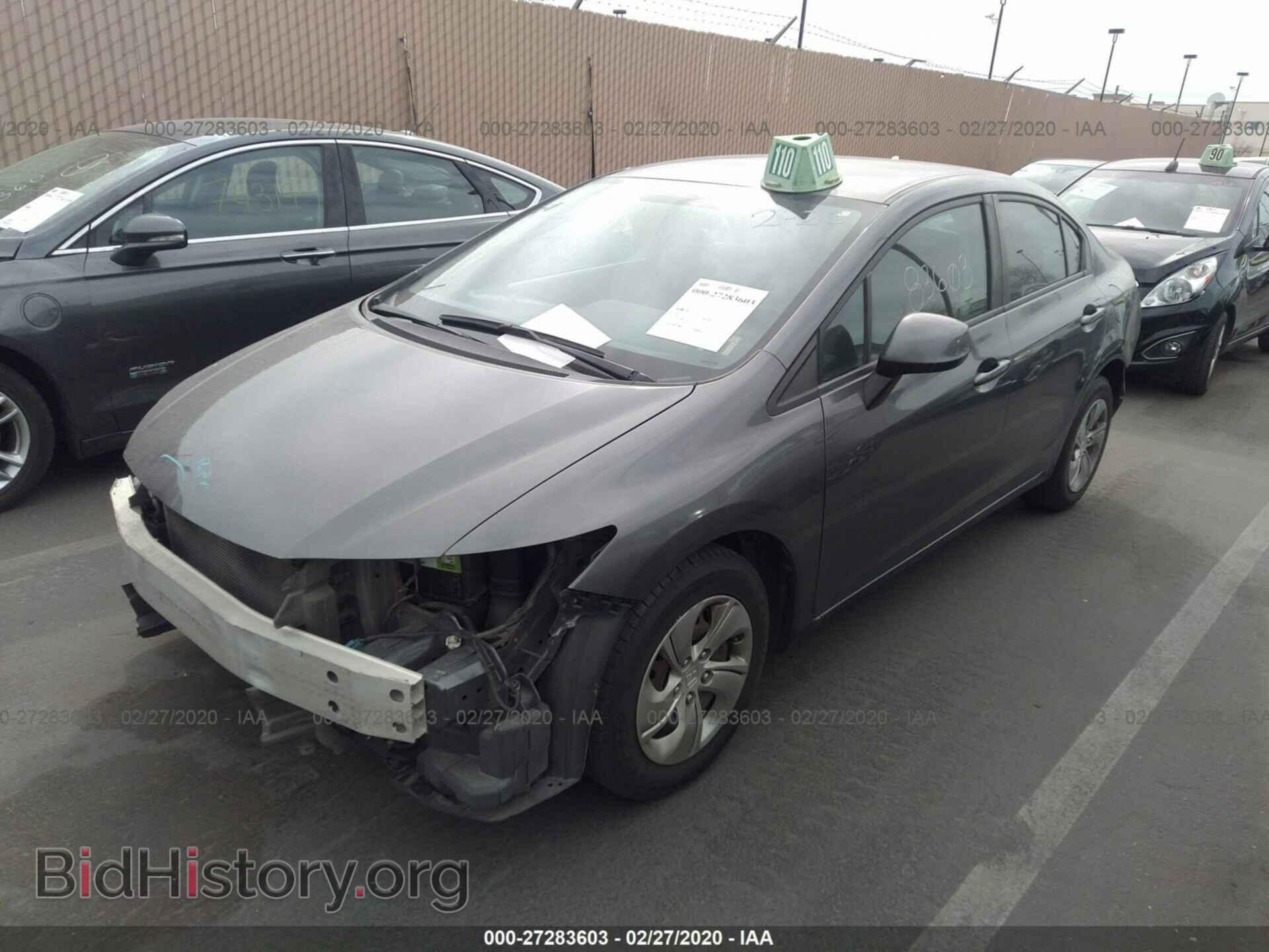 2013 HONDA CIVIC - VIN: 19XFB2F57DE255809 - Photo 2
