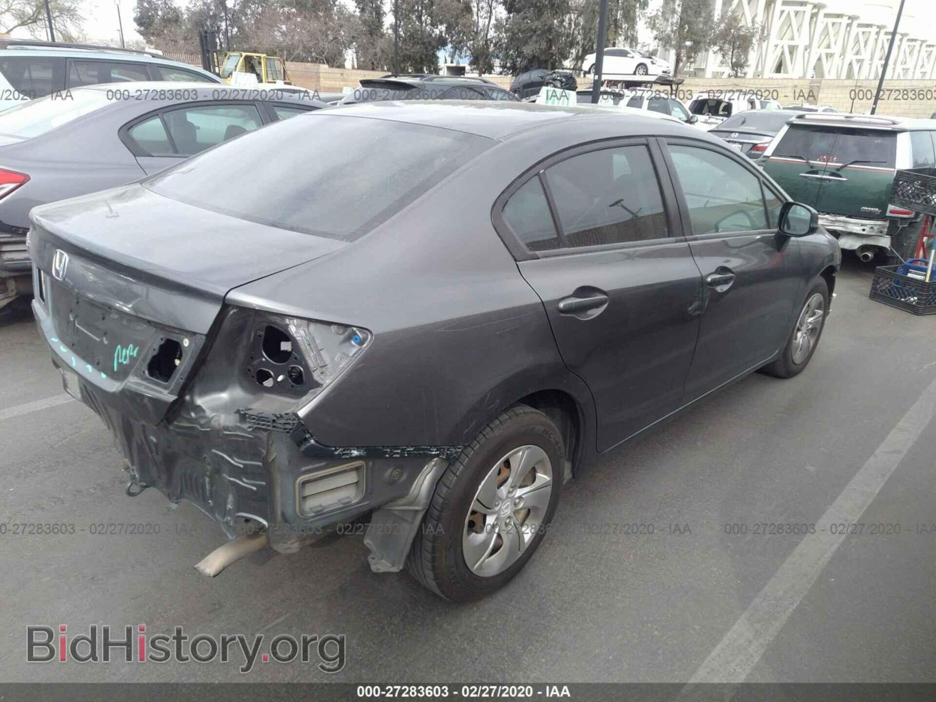 2013 HONDA CIVIC - VIN: 19XFB2F57DE255809 - Photo 4