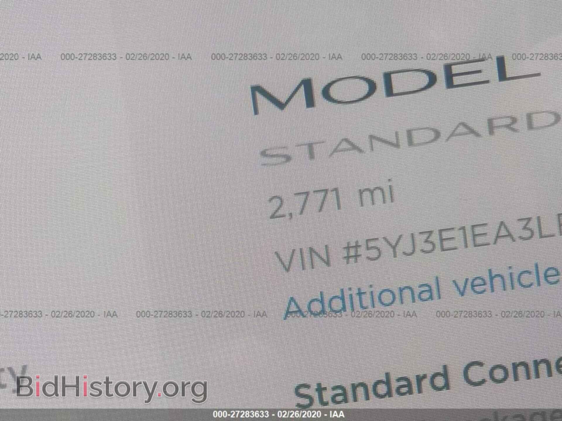 2020 TESLA MODEL 3 - VIN: 5YJ3E1EA3LF611345 - Photo 7
