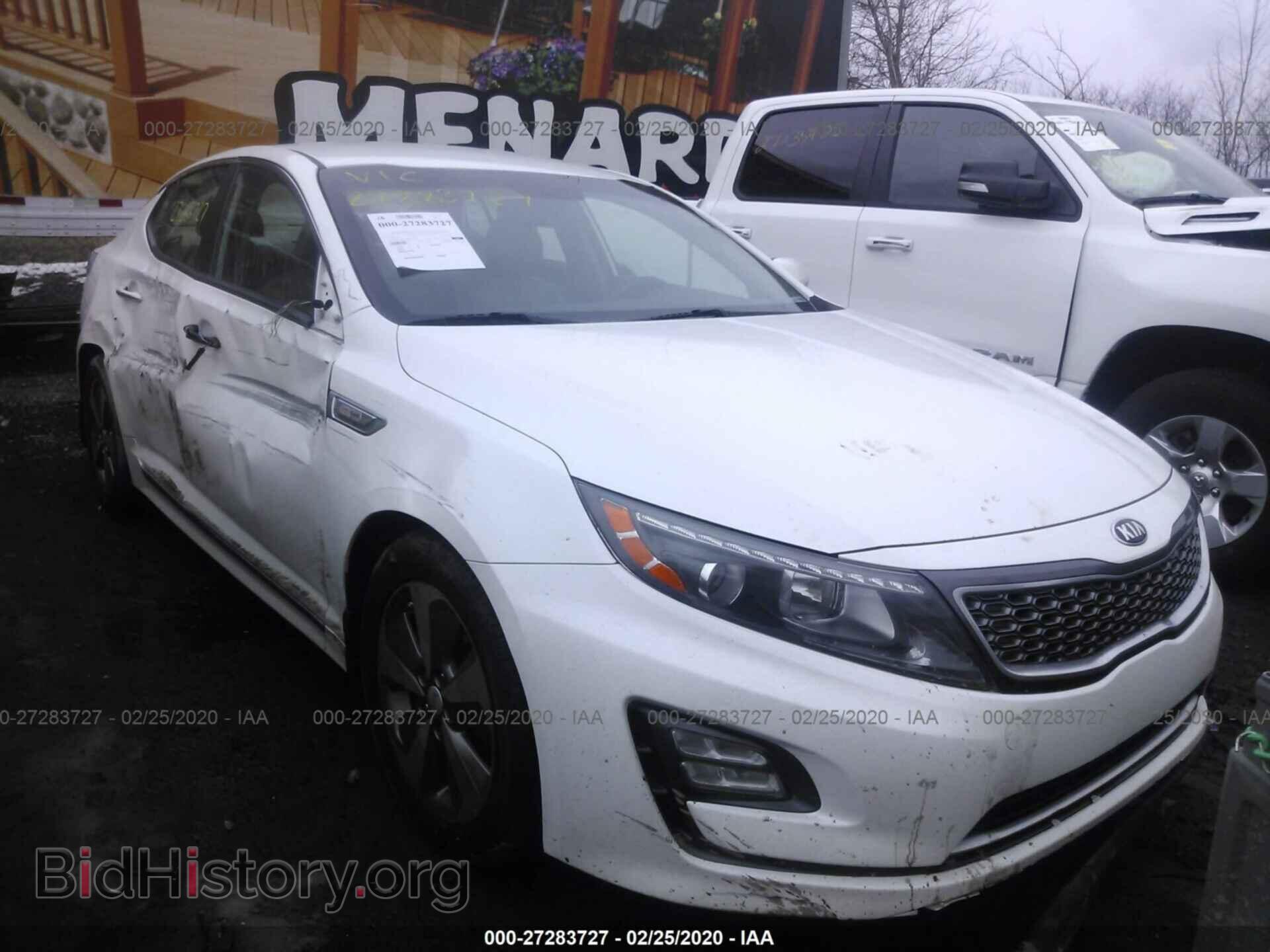 Фотография KNAGN4AD5E5072991 - KIA OPTIMA 2014