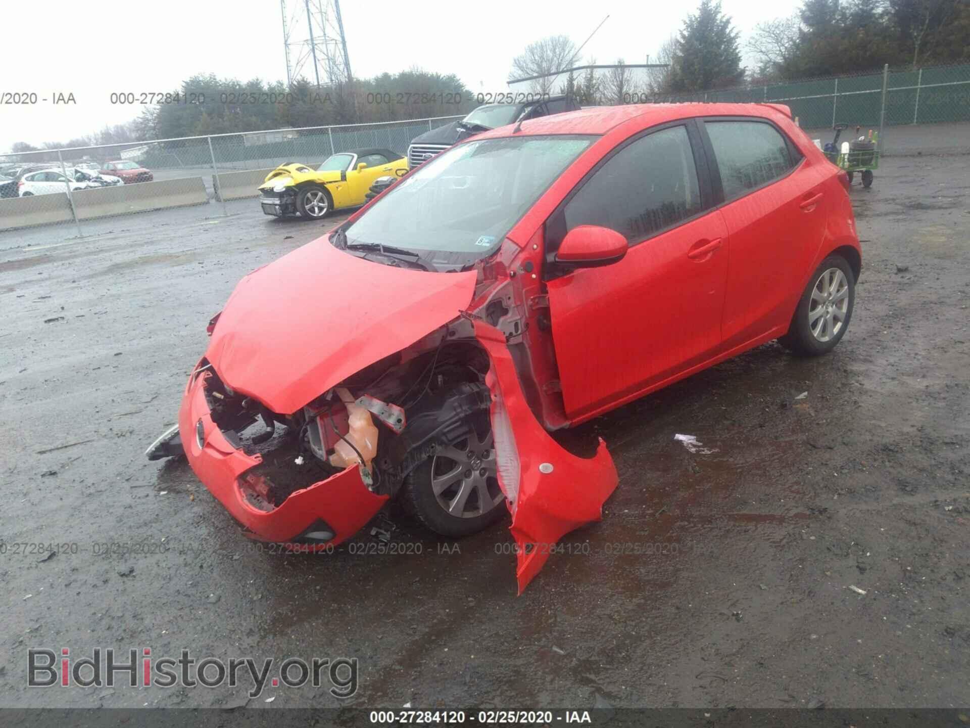 2012 MAZDA MAZDA2 - VIN: JM1DE1LY3C0150196 - Photo 2