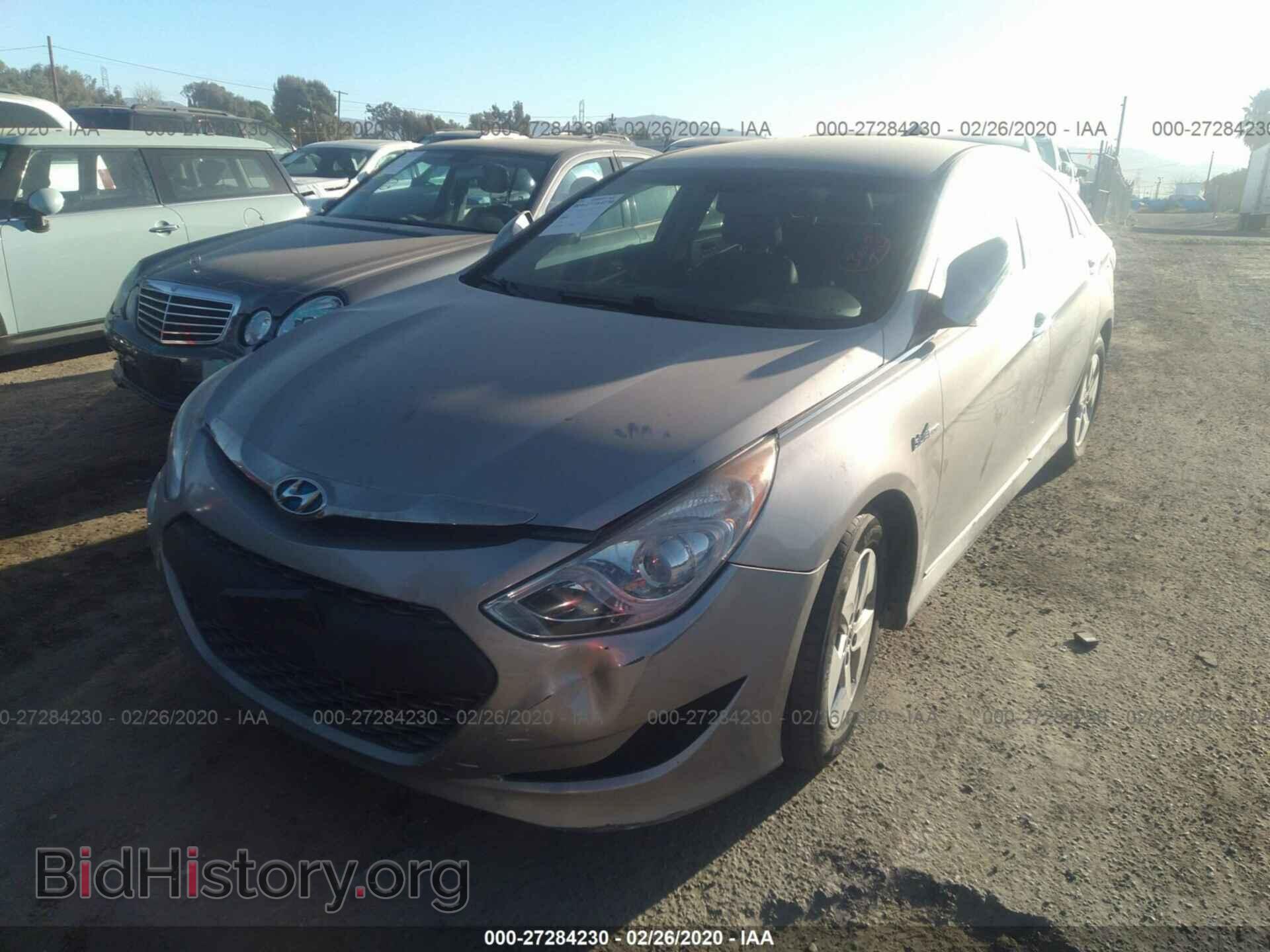 2012 HYUNDAI SONATA - VIN: KMHEC4A44CA056507 - Фото 2