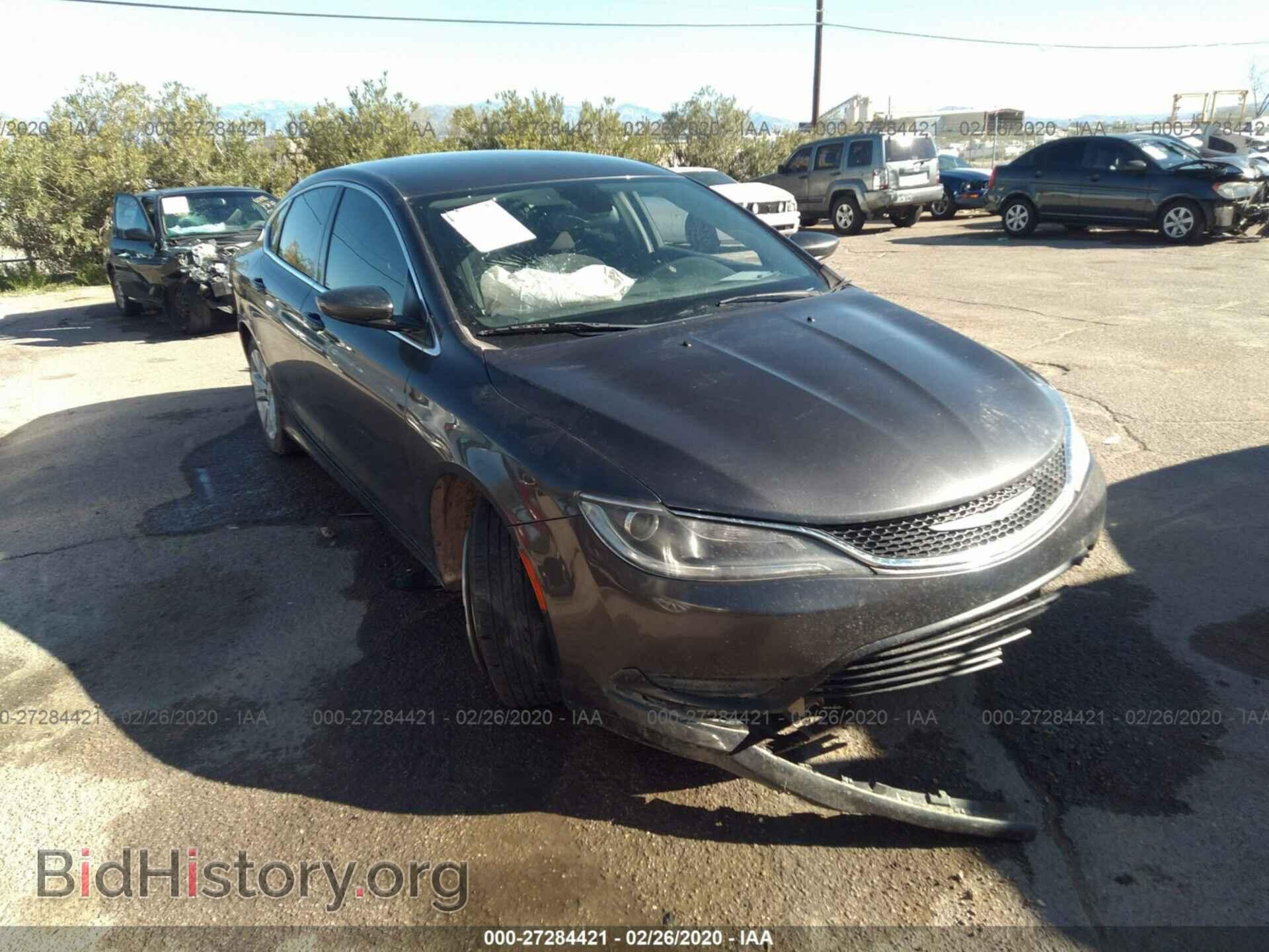 Photo 1C3CCCFB9GN182507 - CHRYSLER 200 2016