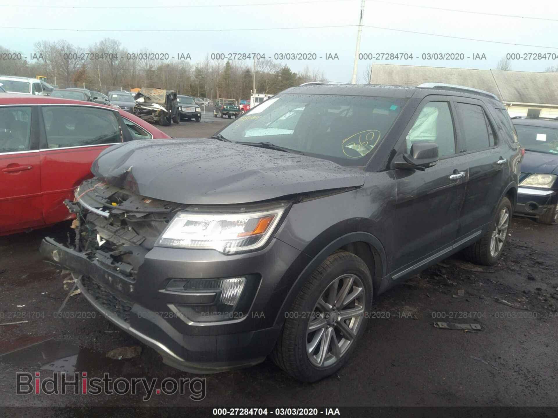 2016 FORD EXPLORER - VIN: 1FM5K8F80GGA10293 - Фото 2