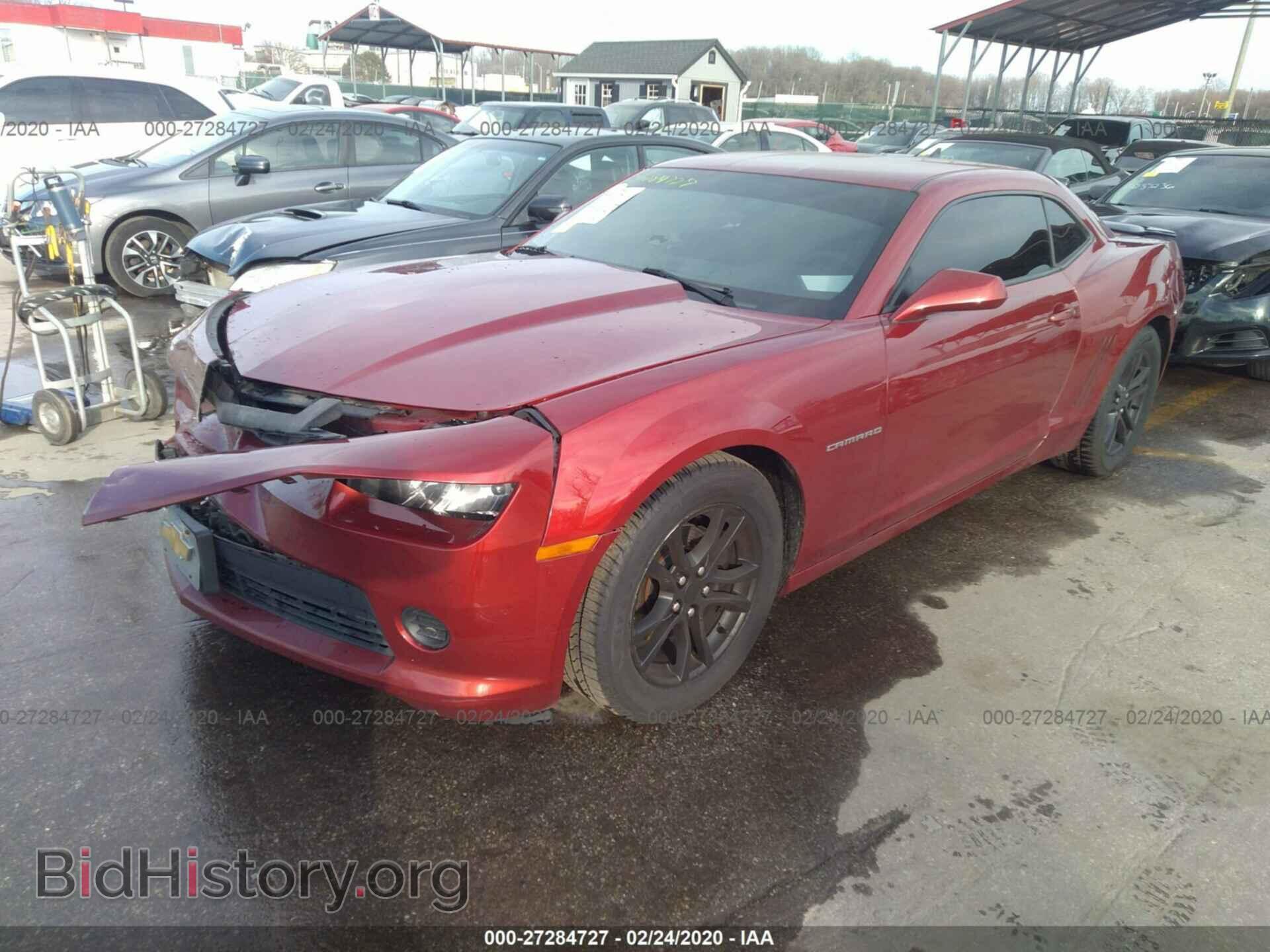 2014 CHEVROLET CAMARO - VIN: 2G1FA1E38E9237809 - Фото 2