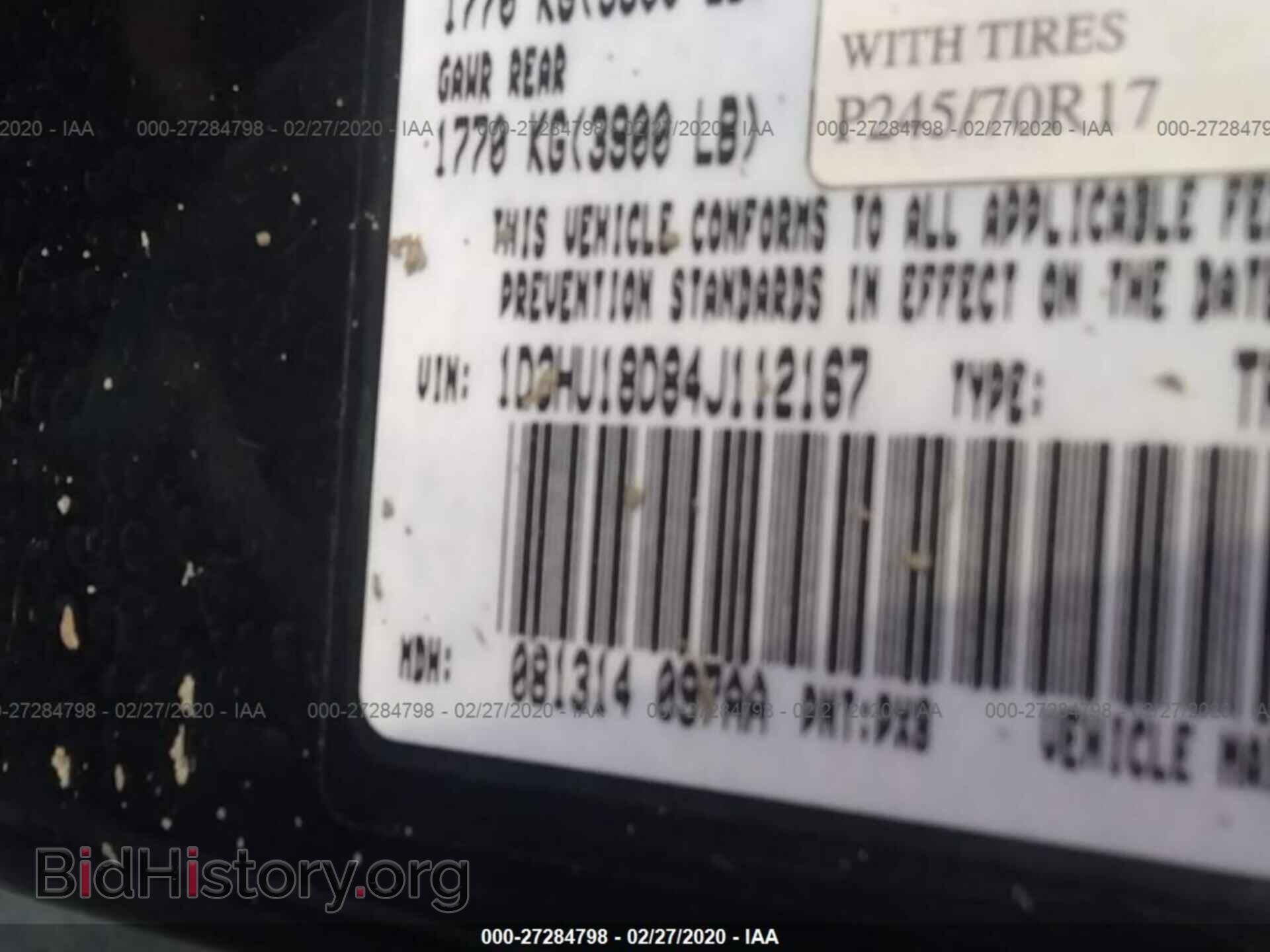 2004 DODGE RAM 1500 - VIN: 1D3HU18D84J112167 - Photo 9