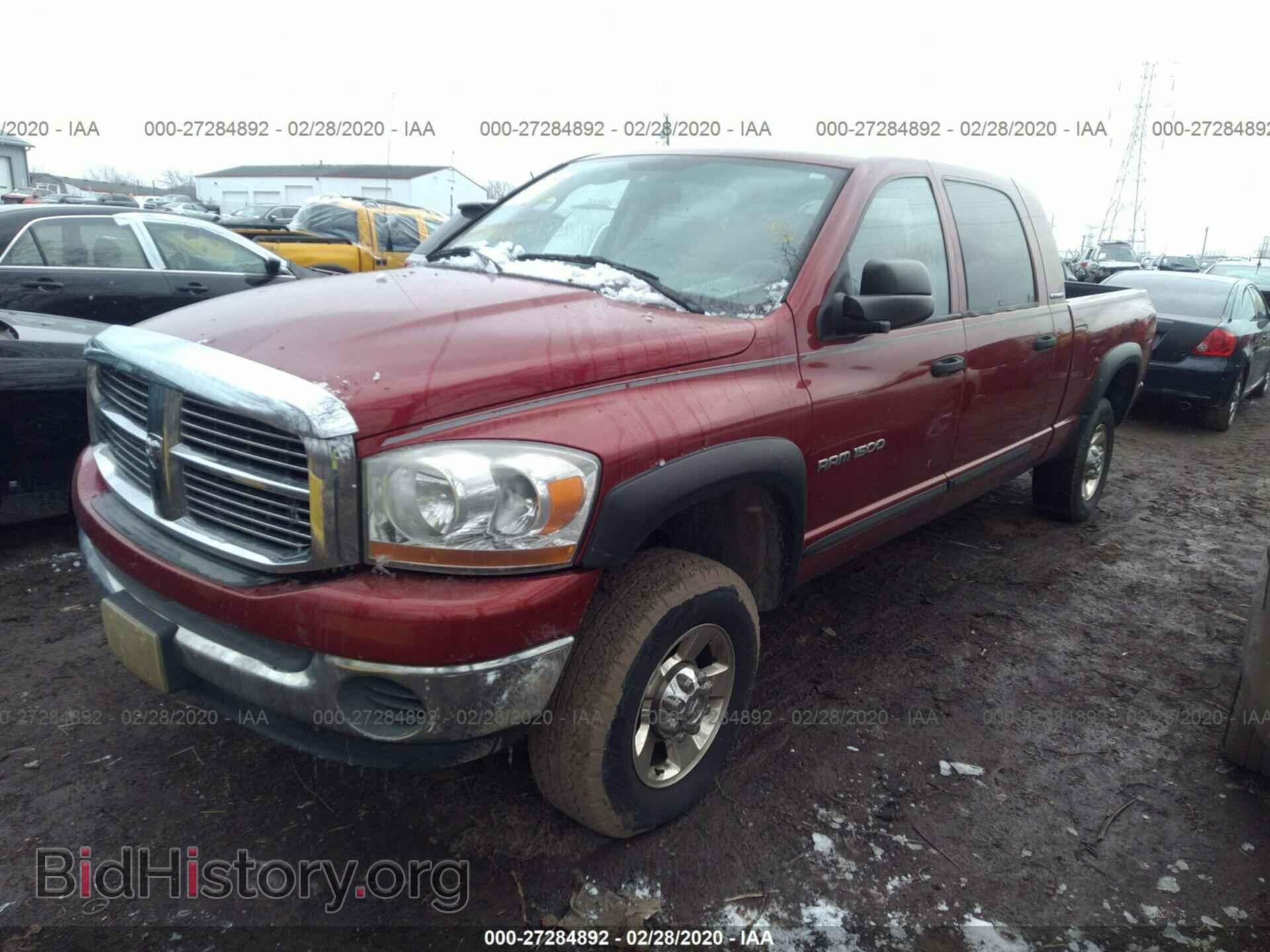 2006 DODGE RAM 1500 - VIN: 3D7KS19D96G163545 - Фото 2