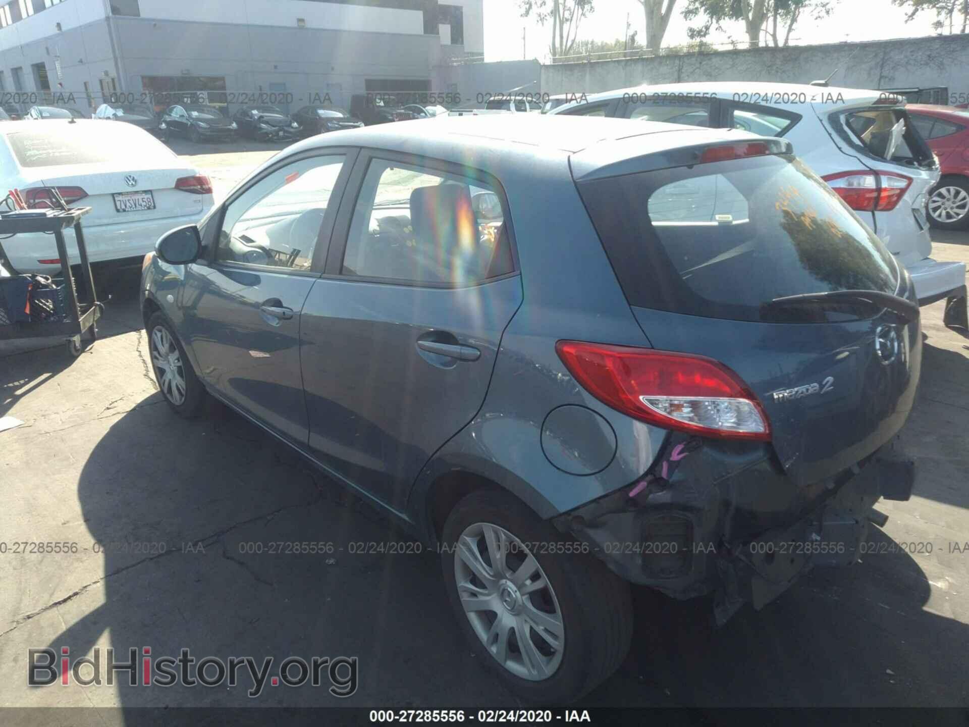2014 MAZDA MAZDA2 - VIN: JM1DE1KZ8E0179206 - Фото 3