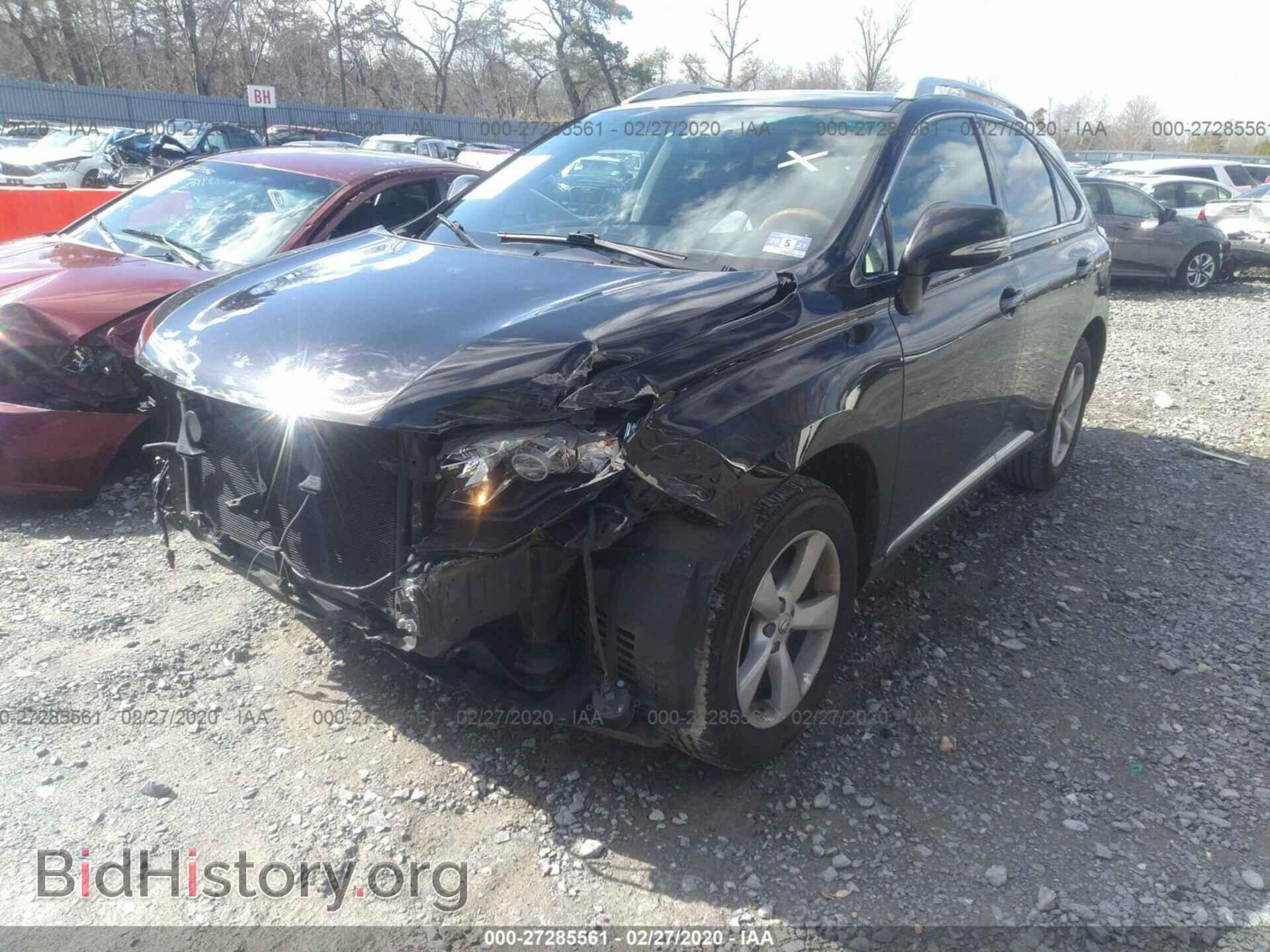 2012 LEXUS RX - VIN: 2T2ZK1BA0CC084968 - Фото 2