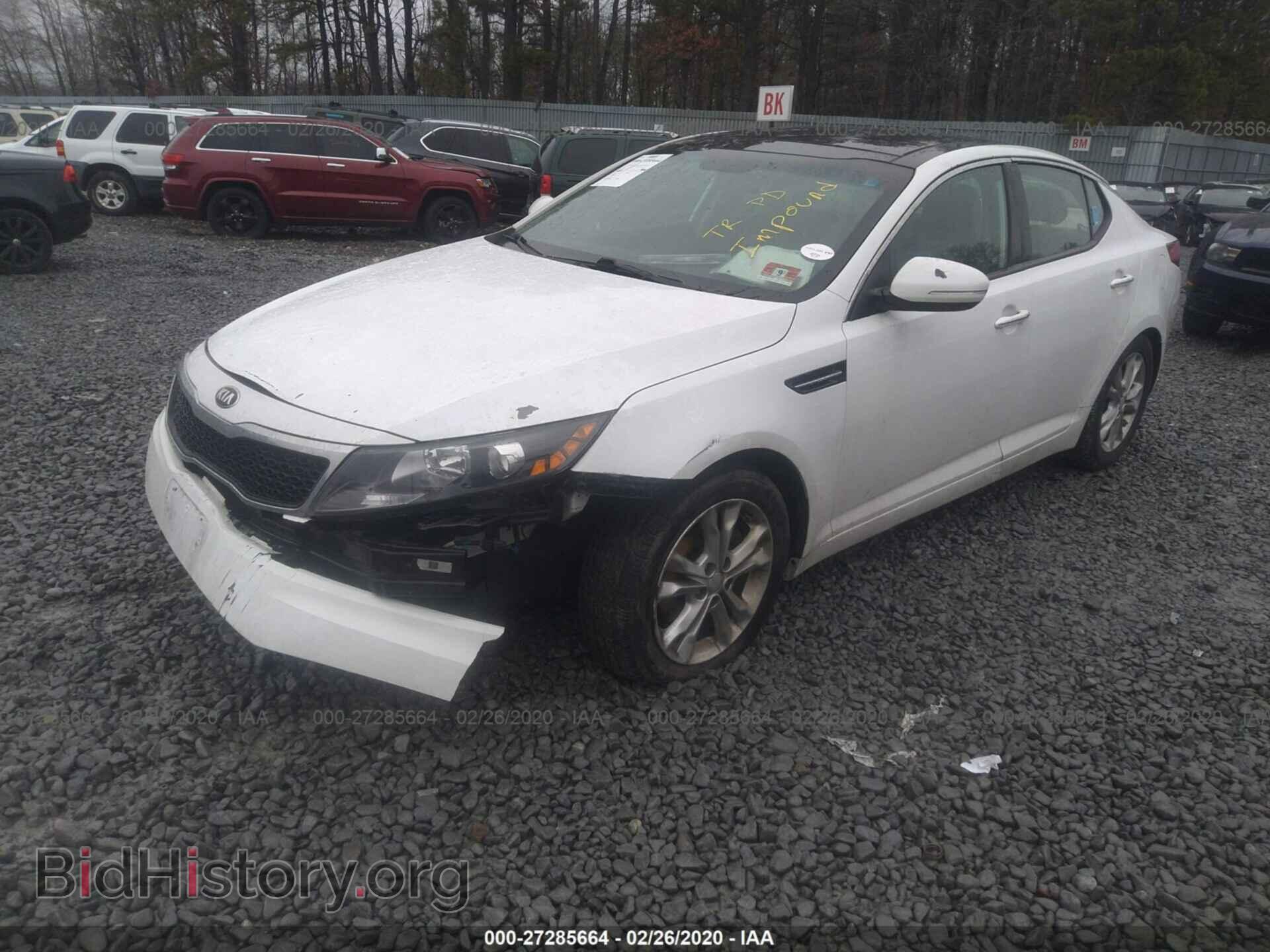 2013 KIA OPTIMA - VIN: 5XXGN4A75DG250227 - Photo 2