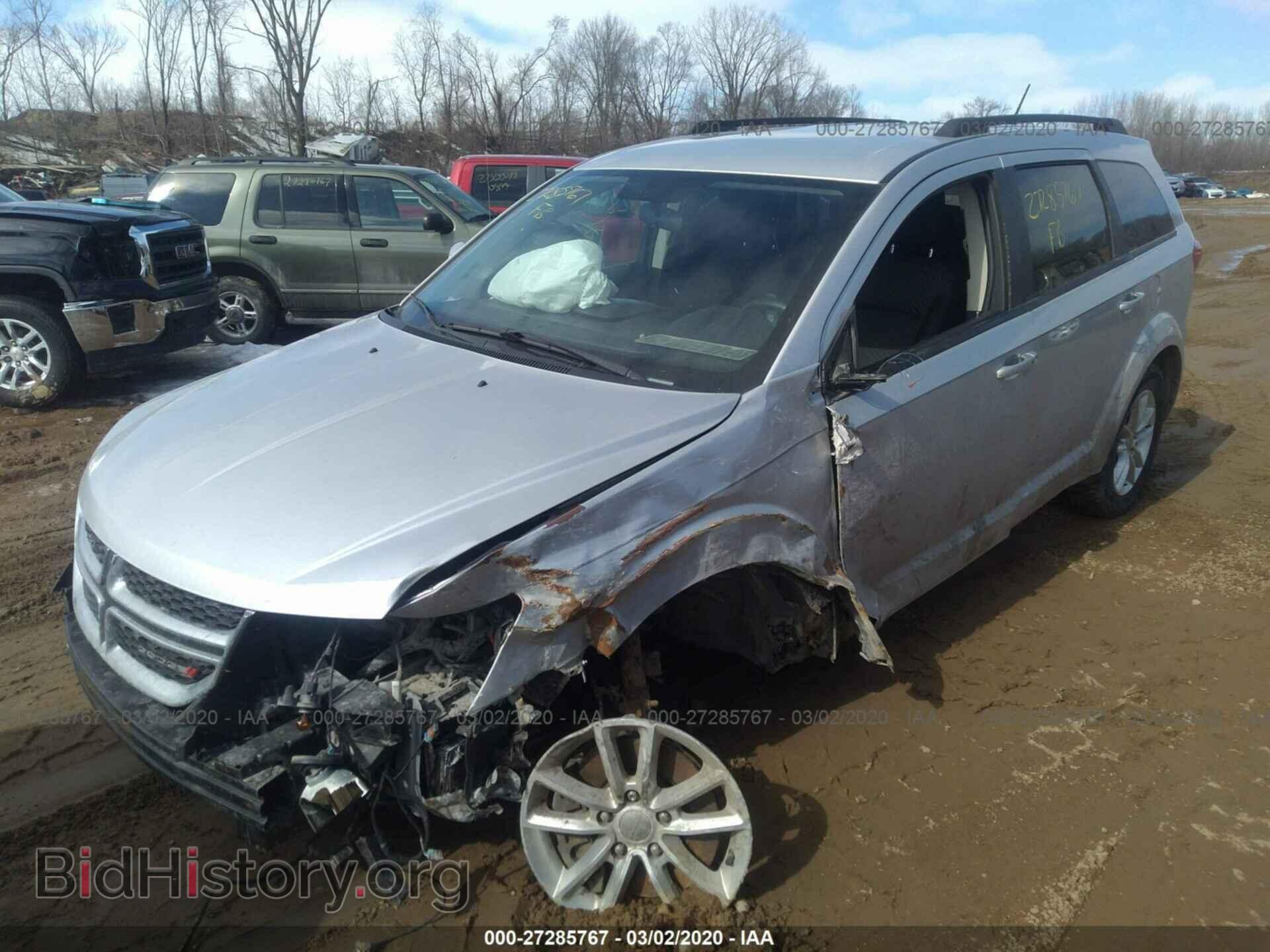 2014 DODGE JOURNEY - VIN: 3C4PDCBGXET144065 - Фото 2