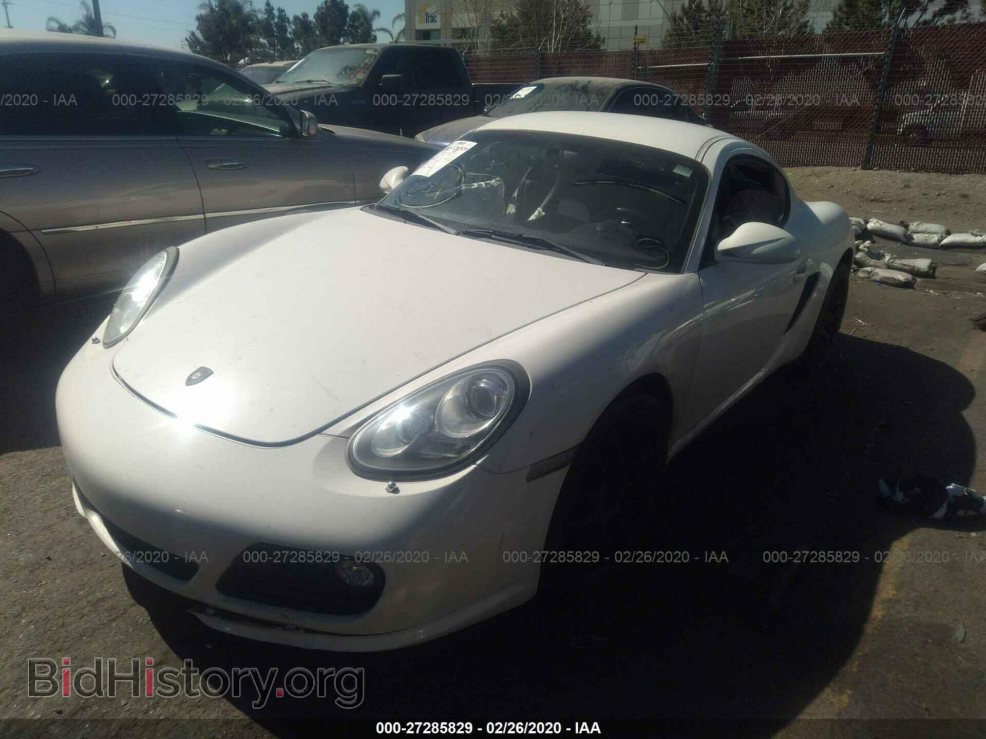 2011 PORSCHE CAYMAN - VIN: WP0AA2A83BU761120 - Фото 2