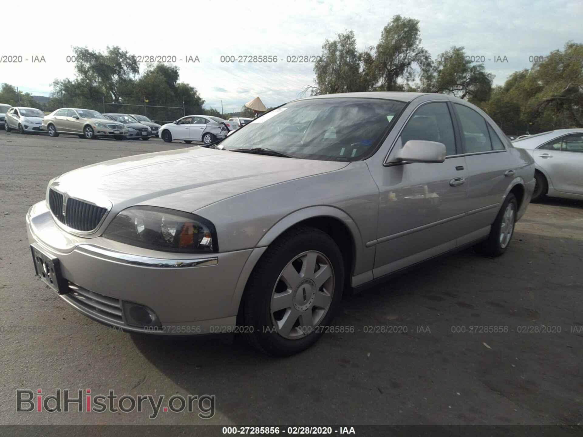 2003 LINCOLN LS - VIN: 1LNHM86S23Y665451 - Фото 2