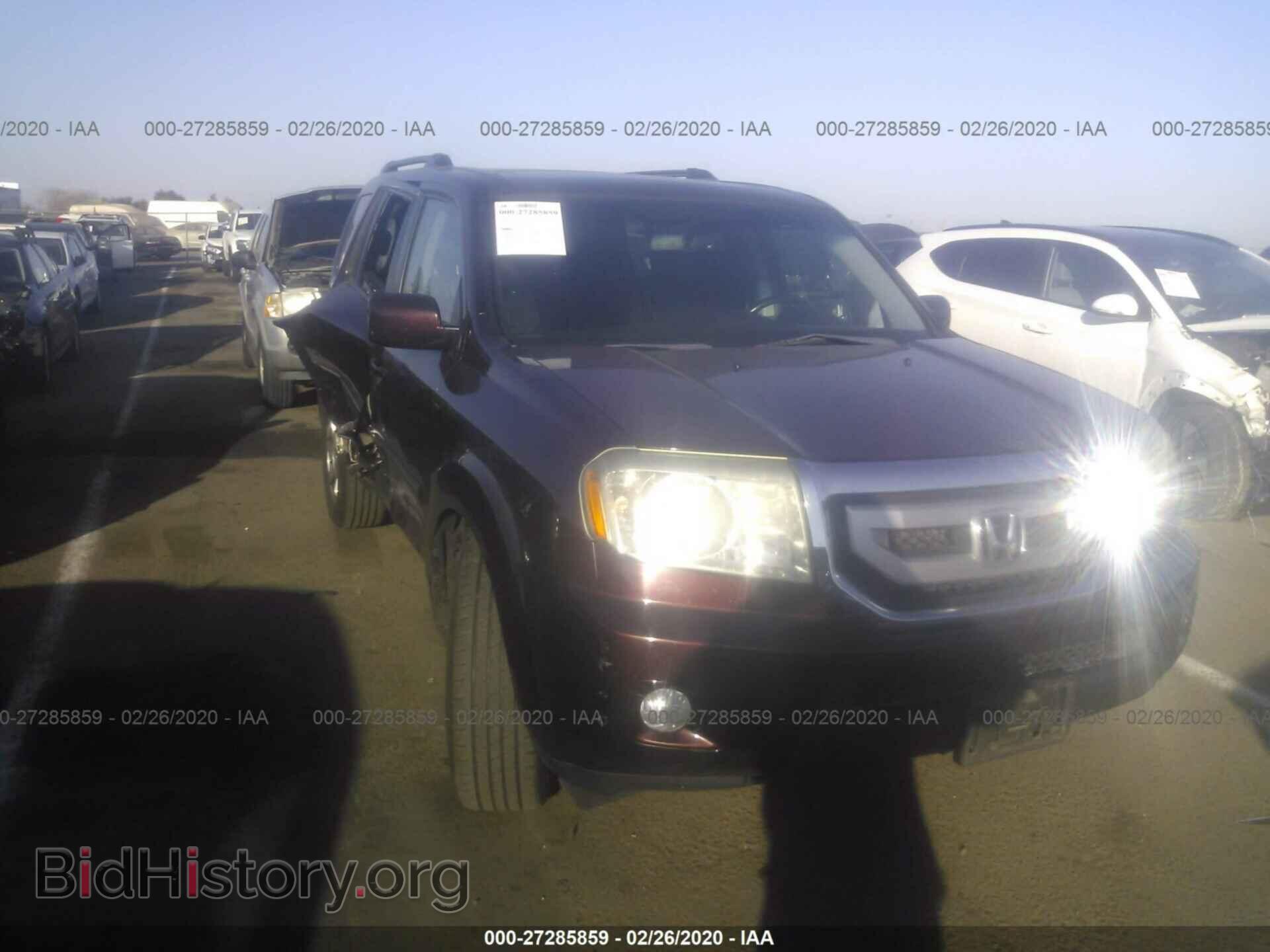 Фотография 5FNYF3H92BB039151 - HONDA PILOT 2011