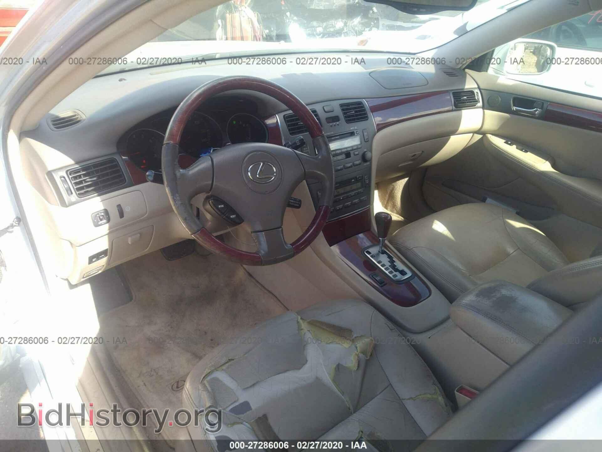 2003 LEXUS ES - VIN: JTHBF30G930137365 - Фото 5