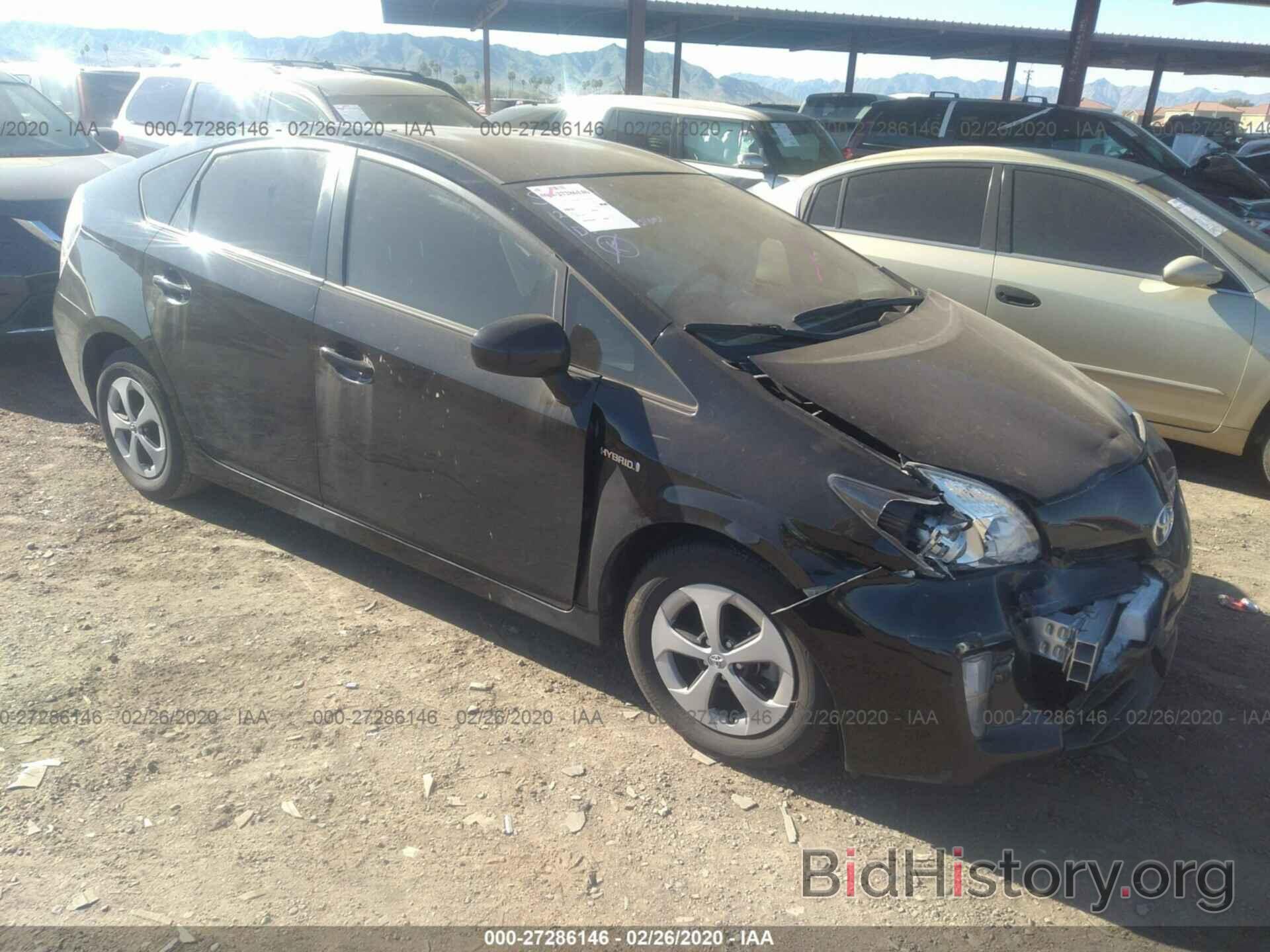 Photo JTDKN3DU6F0431315 - TOYOTA PRIUS 2015