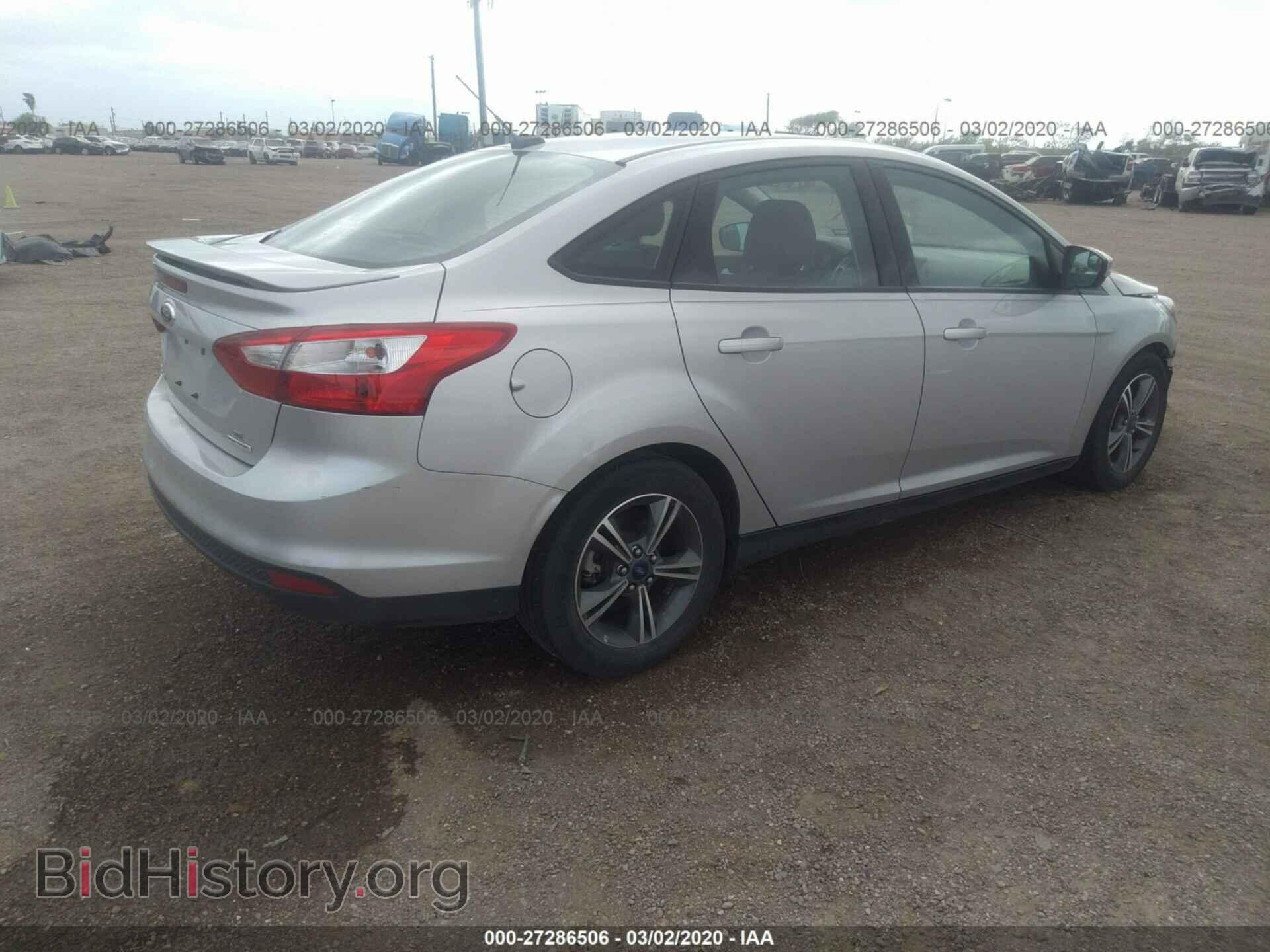 2014 FORD FOCUS - VIN: 1FADP3F21EL340583 - Фото 4