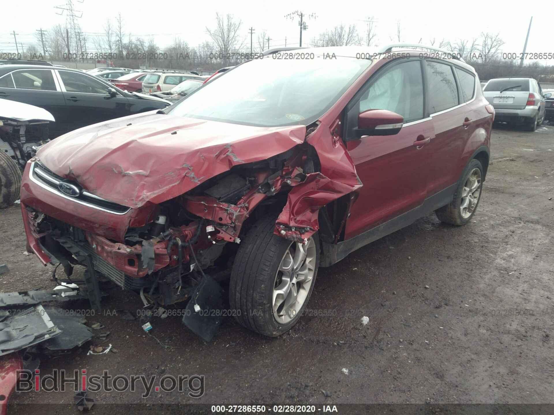 2014 FORD ESCAPE - VIN: 1FMCU0J9XEUB78153 - Фото 2