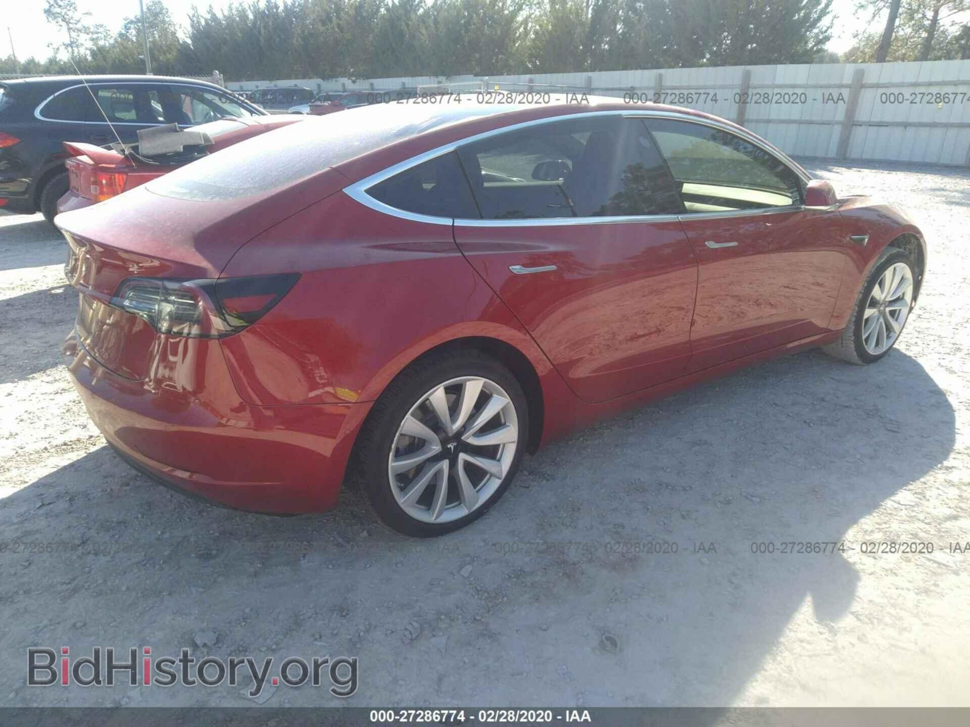 2018 TESLA MODEL 3 - VIN: 5YJ3E1EA8JF020327 - Фото 4