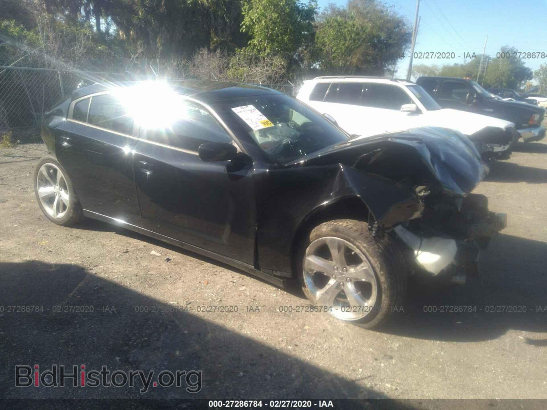 Photo 2C3CDXHG2EH164109 - DODGE CHARGER 2014