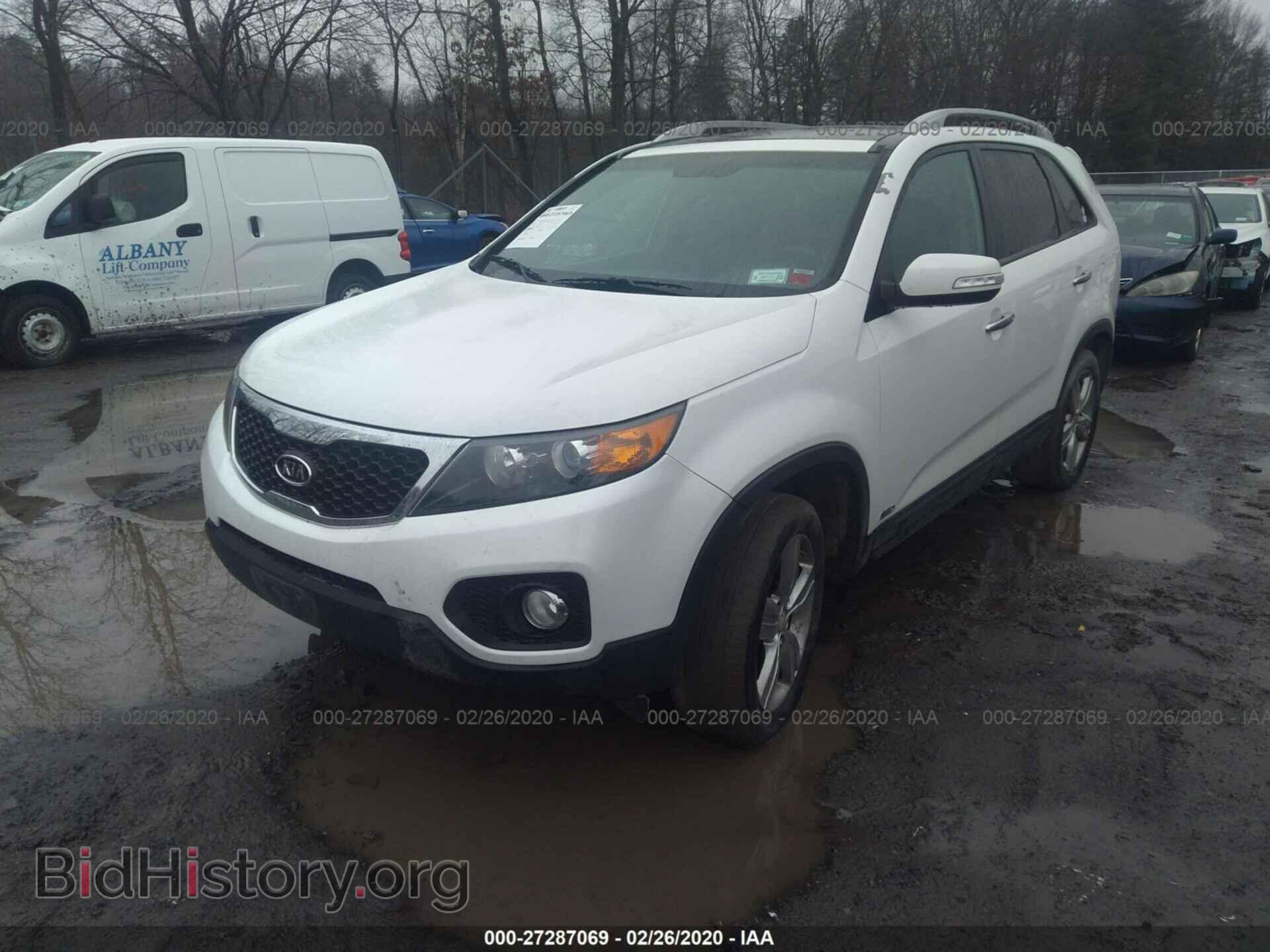 2013 KIA SORENTO - VIN: 5XYKUDA29DG362915 - Фото 2