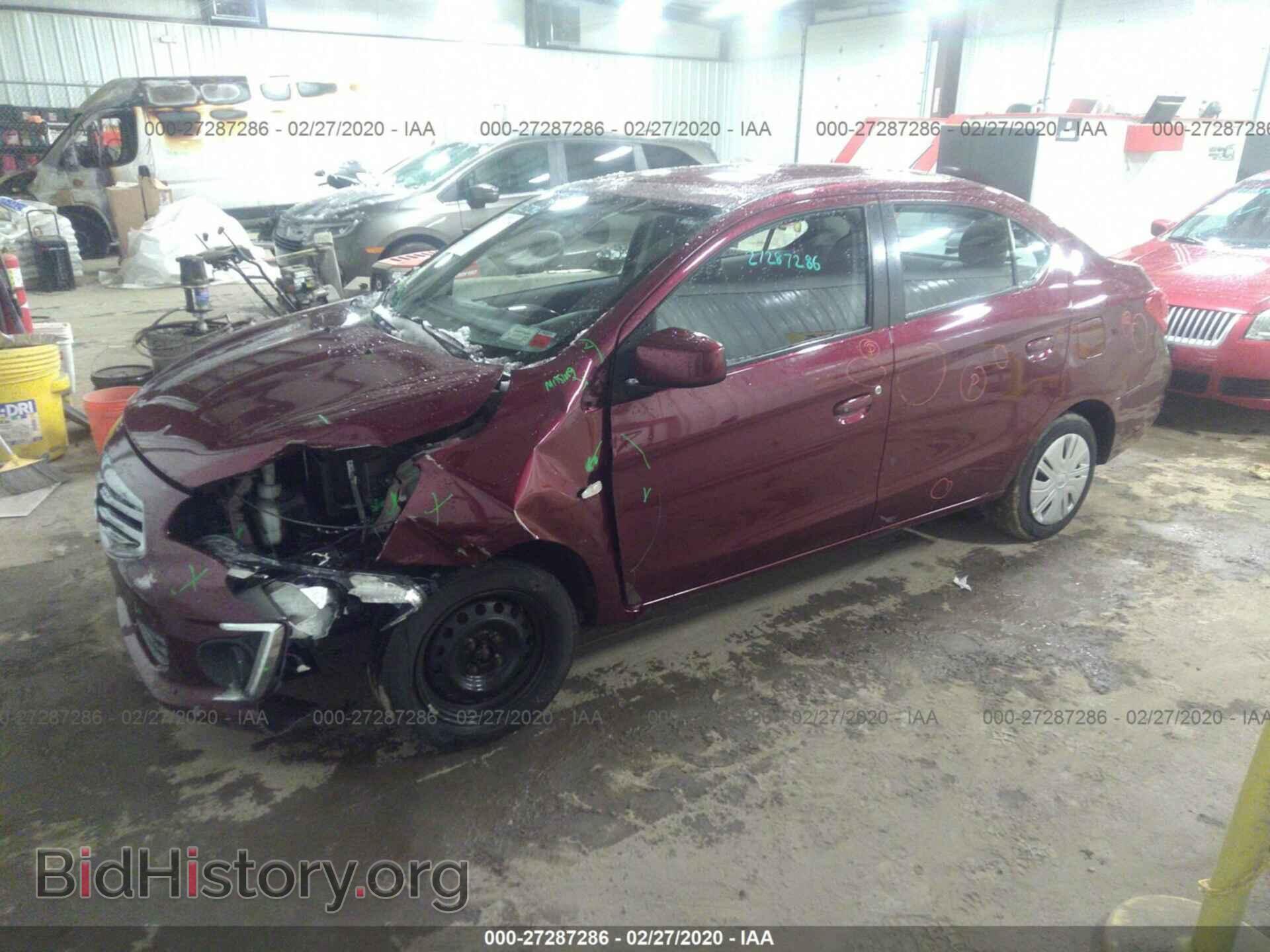 2017 MITSUBISHI MIRAGE - VIN: ML32F3FJ3HHF08782 - Фото 2