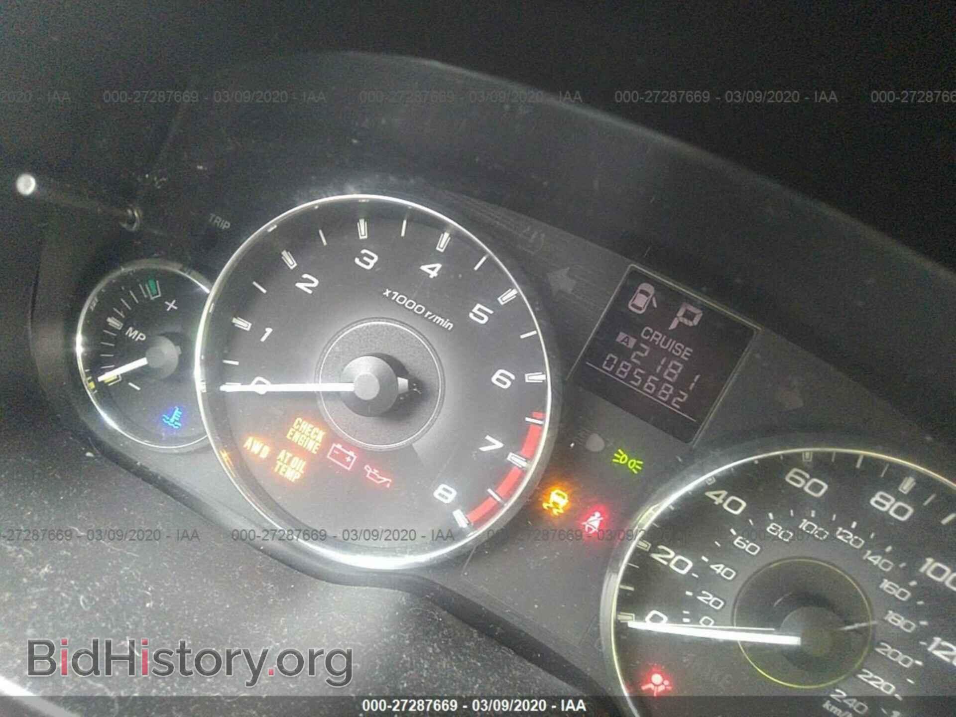 2012 SUBARU OUTBACK - VIN: 4S4BRBLC7C3284550 - Photo 7