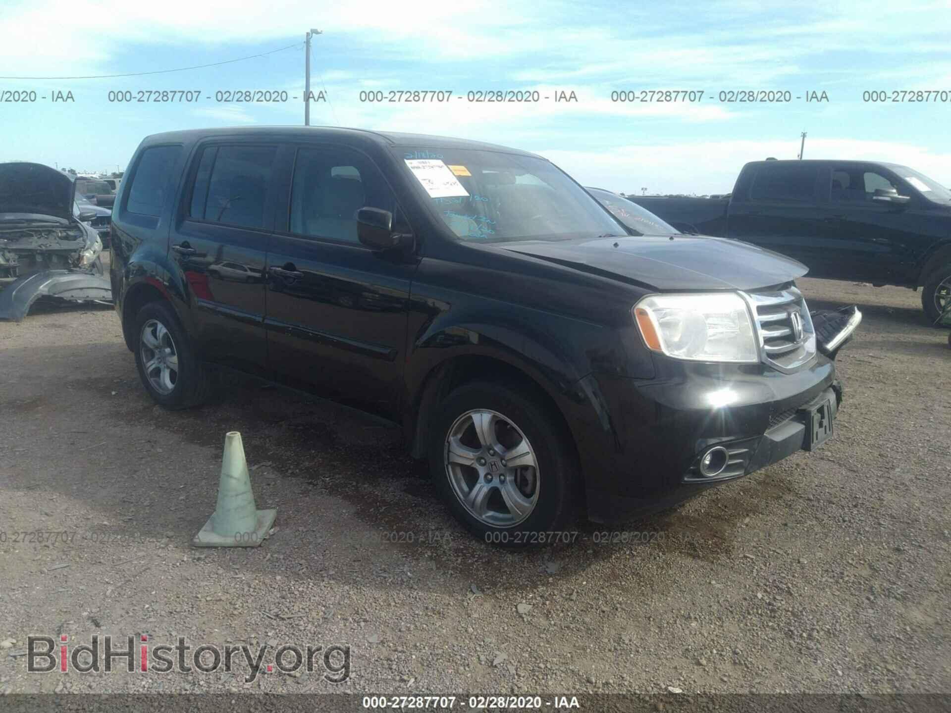 Photo 5FNYF3H45DB028894 - HONDA PILOT 2013