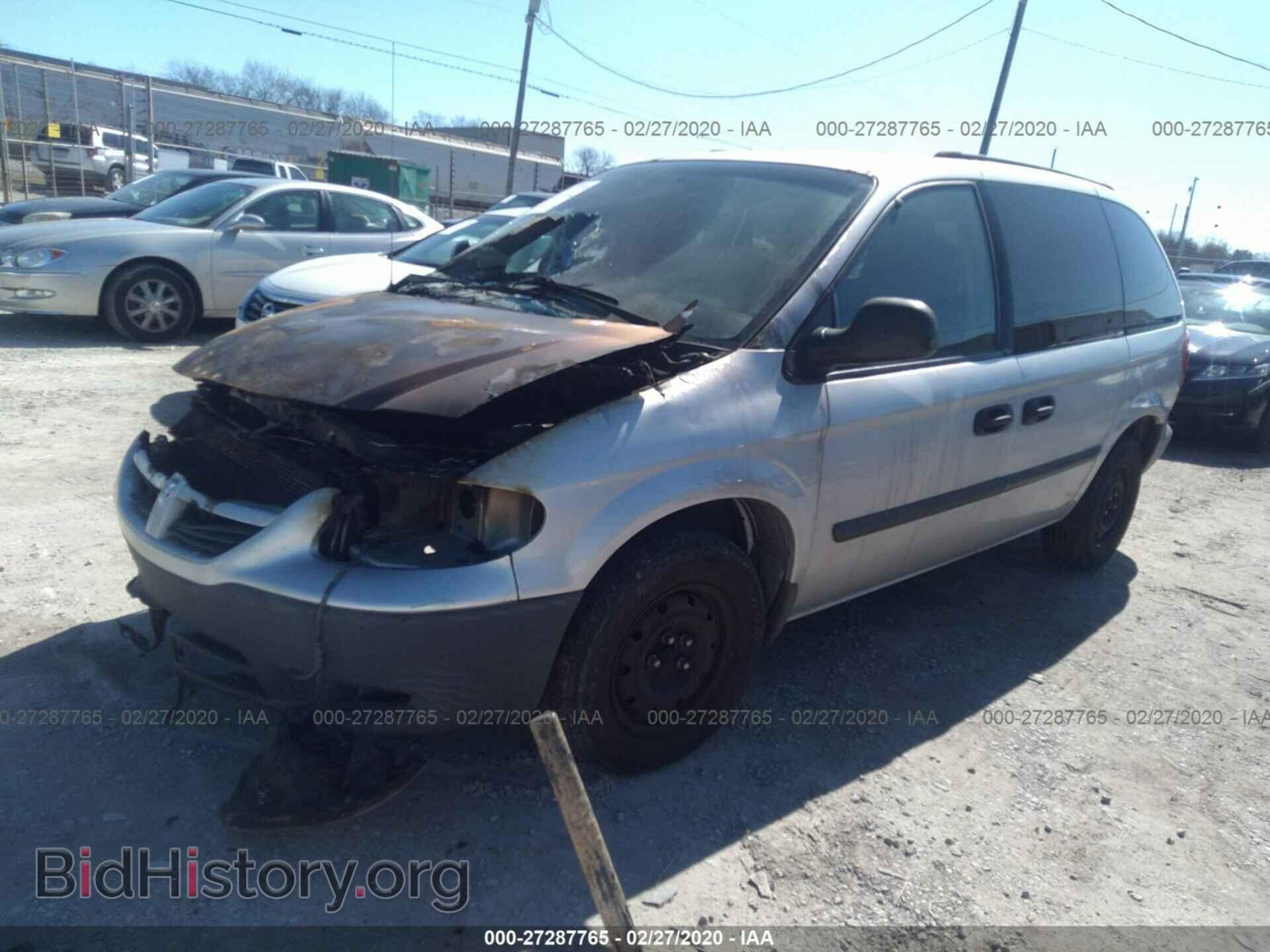2005 DODGE CARAVAN - VIN: 1D4GP25R25B170324 - Фото 2