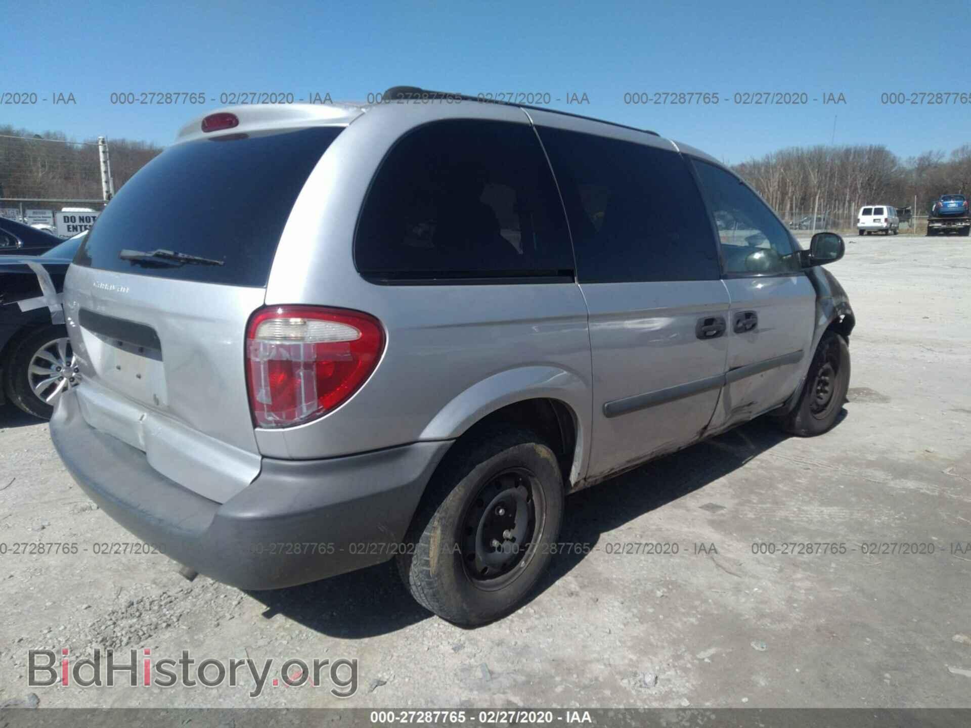 2005 DODGE CARAVAN - VIN: 1D4GP25R25B170324 - Фото 4