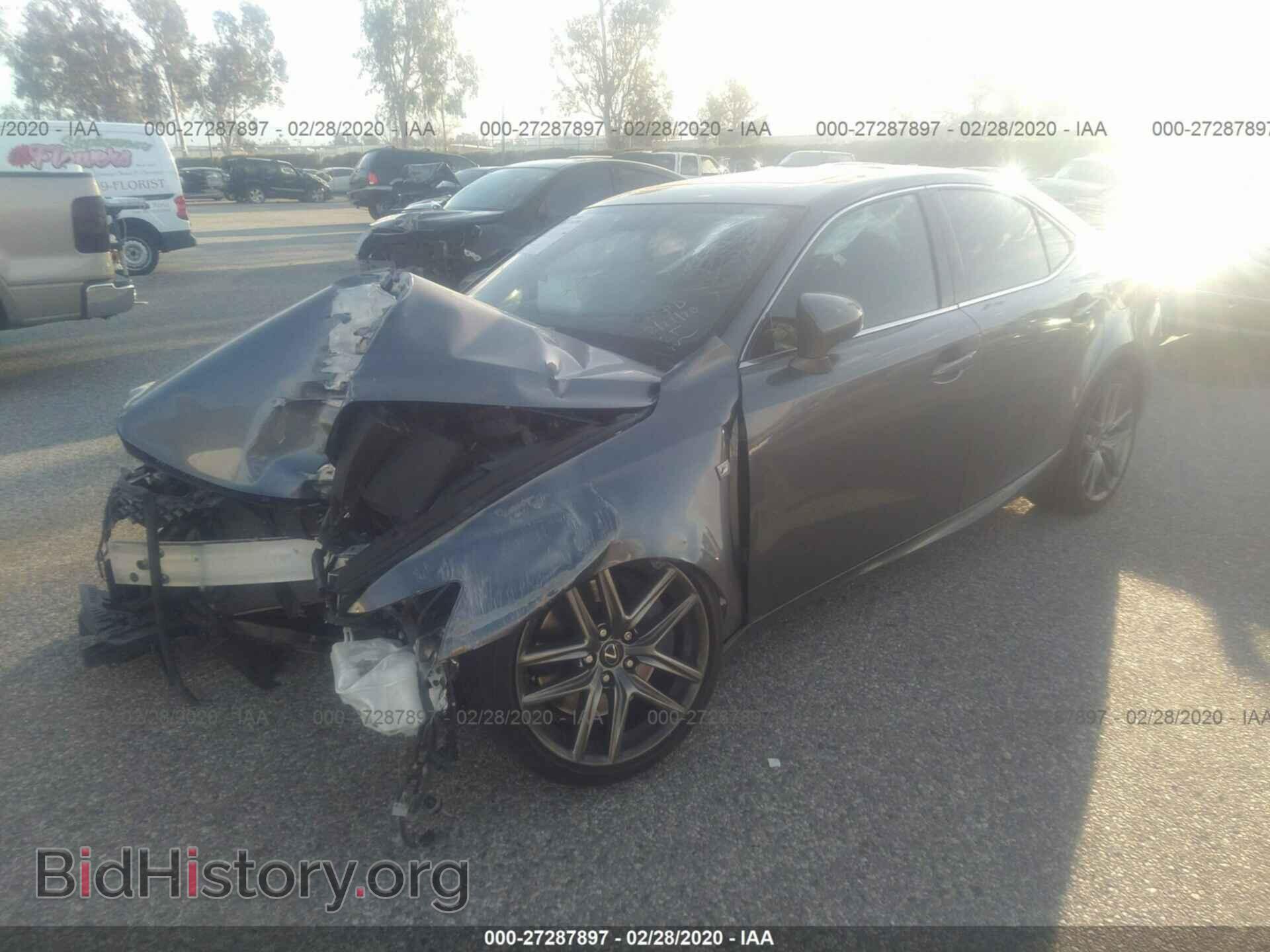 2016 LEXUS IS - VIN: JTHBA1D22G5031429 - Фото 2