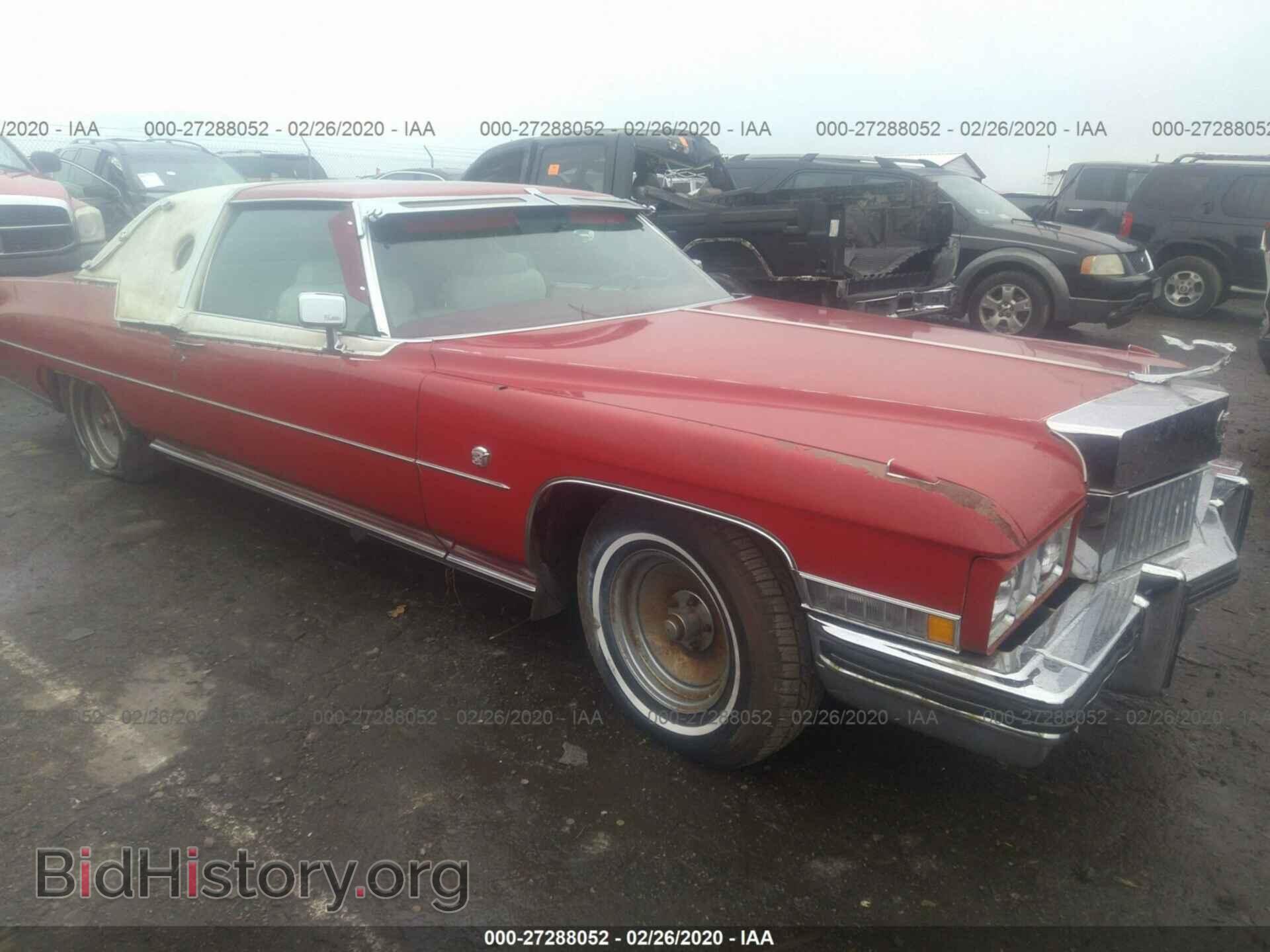 Фотография 6D47R3E360081 - CADILLAC DEVILLE 1973