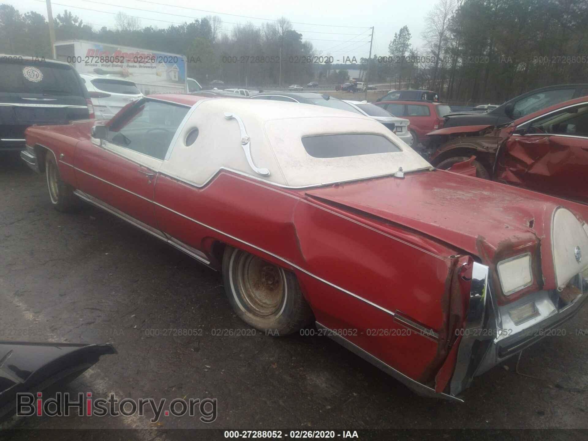1973 CADILLAC DEVILLE - VIN: 6D47R3E360081 - Фото 3