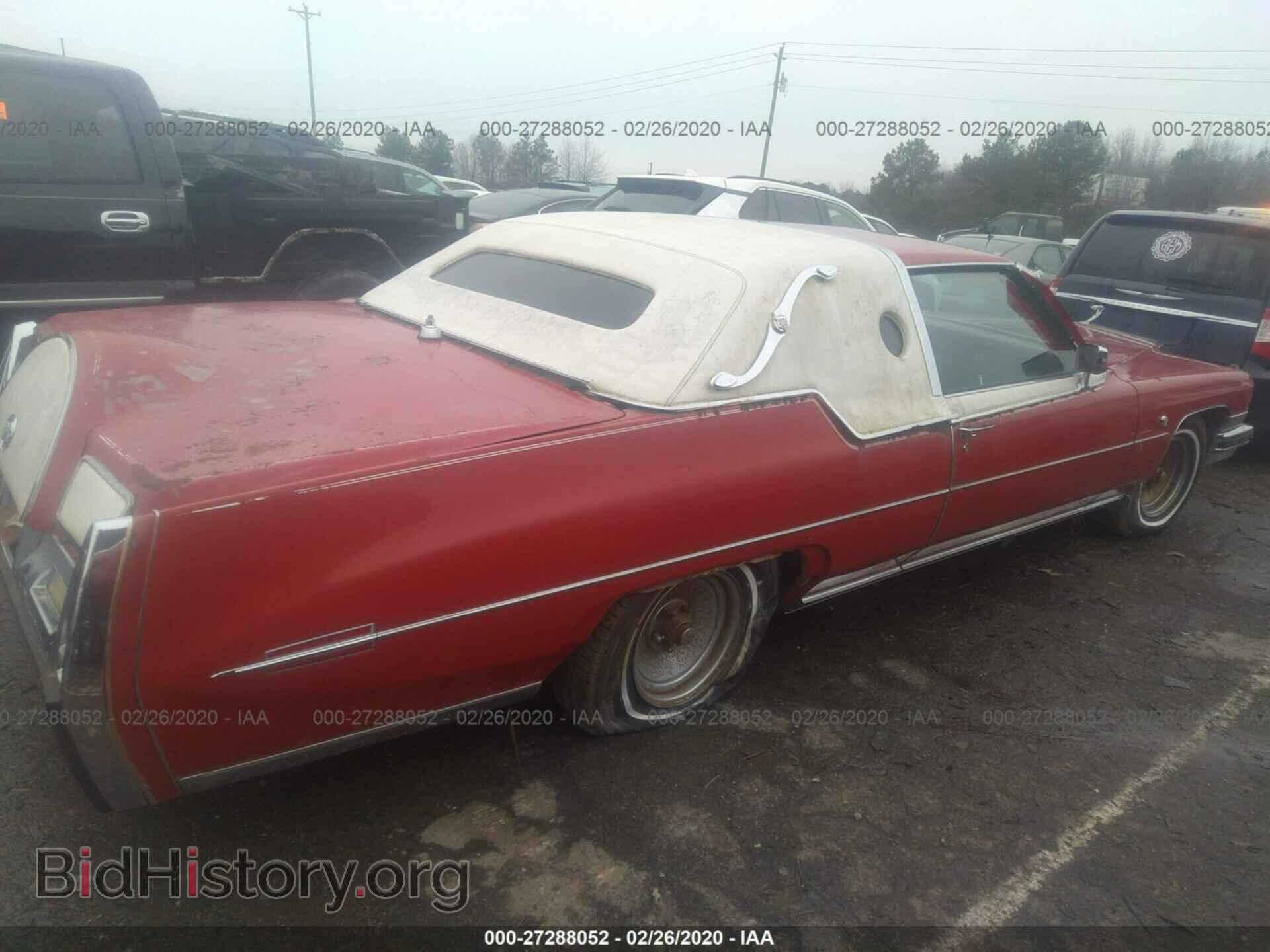 1973 CADILLAC DEVILLE - VIN: 6D47R3E360081 - Фото 4