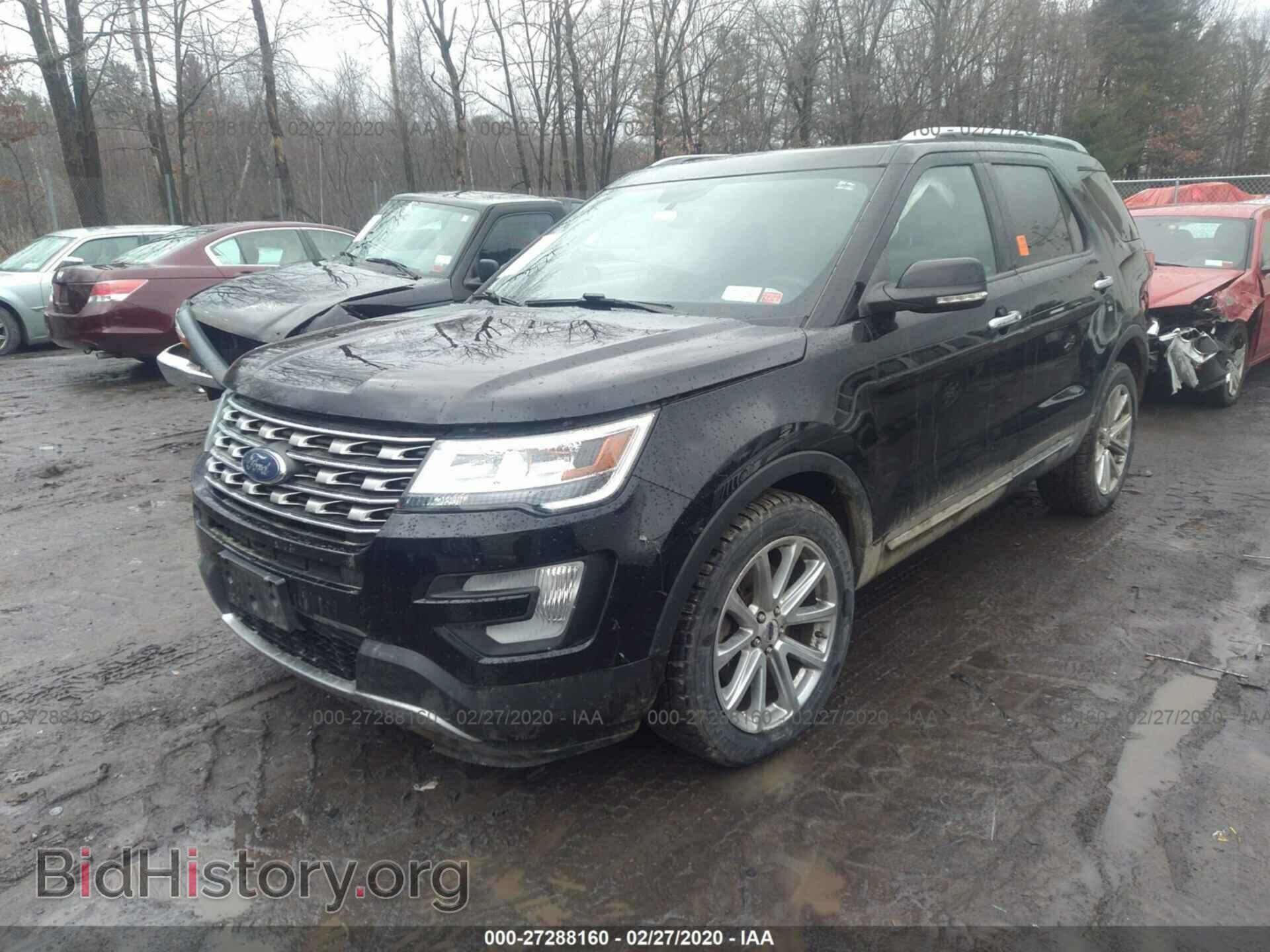 2016 FORD EXPLORER - VIN: 1FM5K8F84GGC06804 - Фото 2